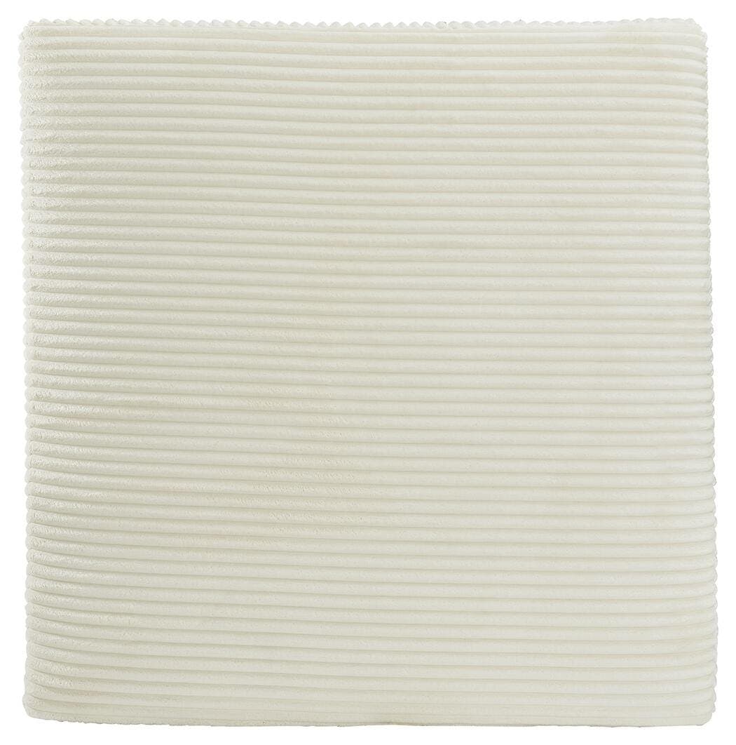 Lindyn Oversized Accent Ottoman — Brown/Beige — view 4