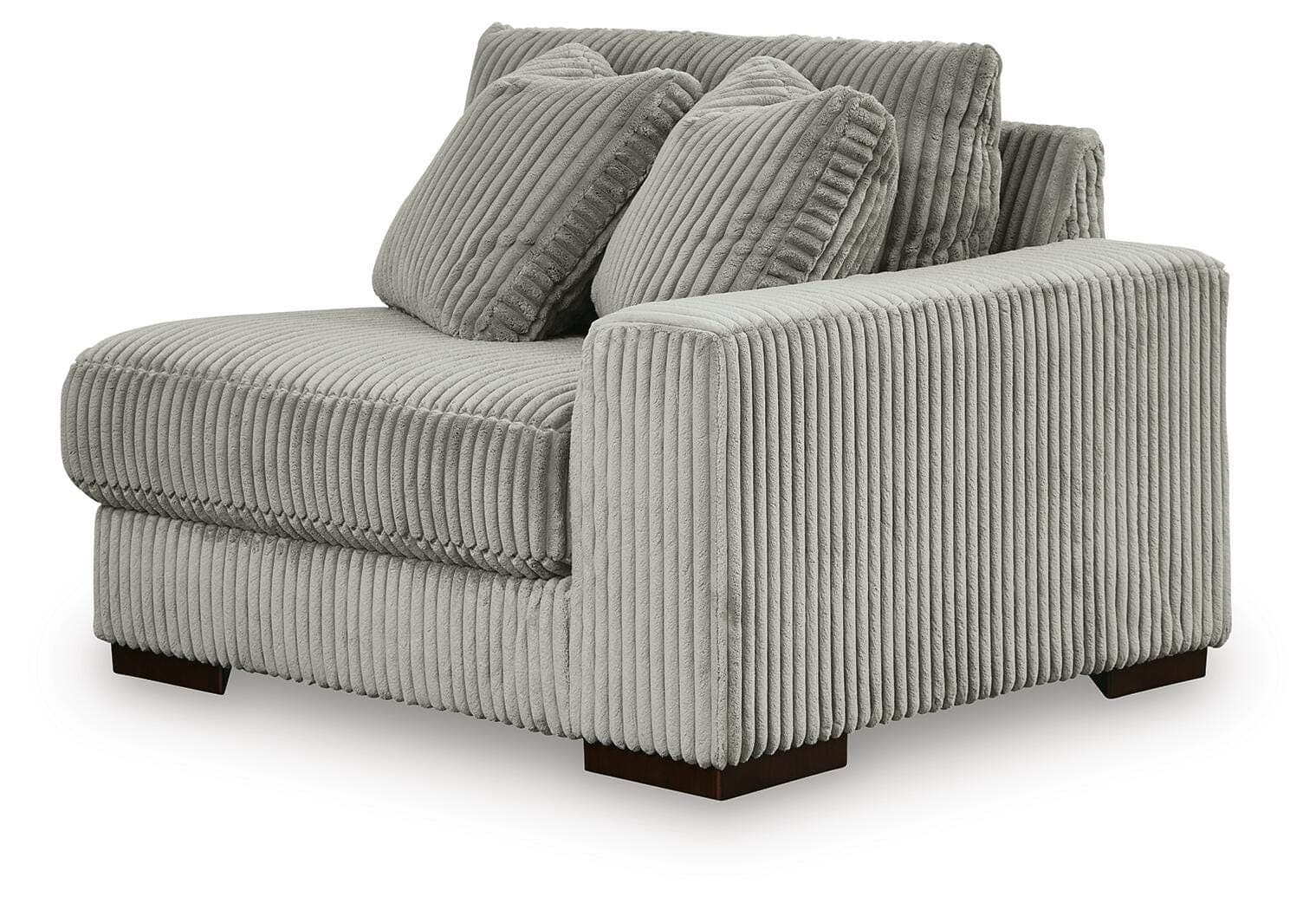 Lindyn 3-Piece Sectional Sofa — Black/Gray — view 5