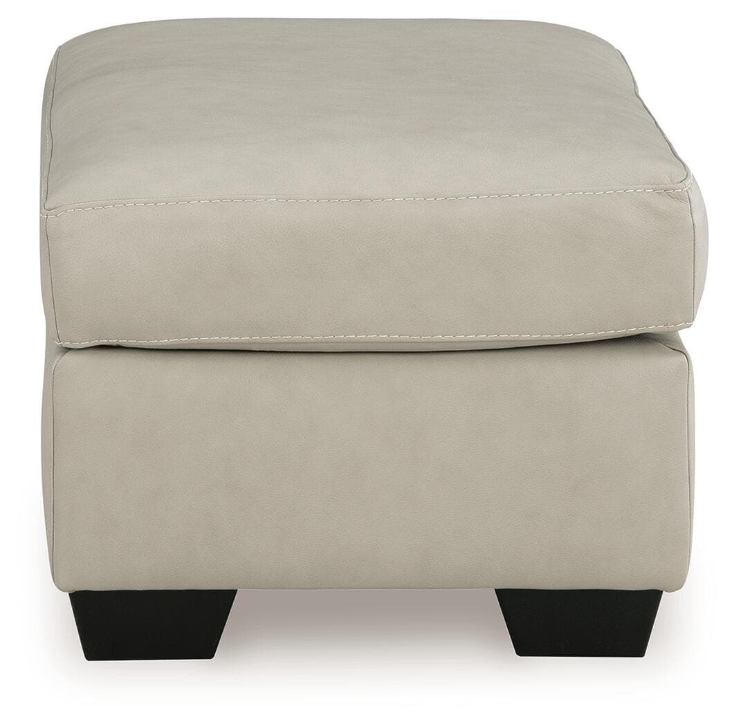 Santorine Ottoman — Brown/Beige — view 4