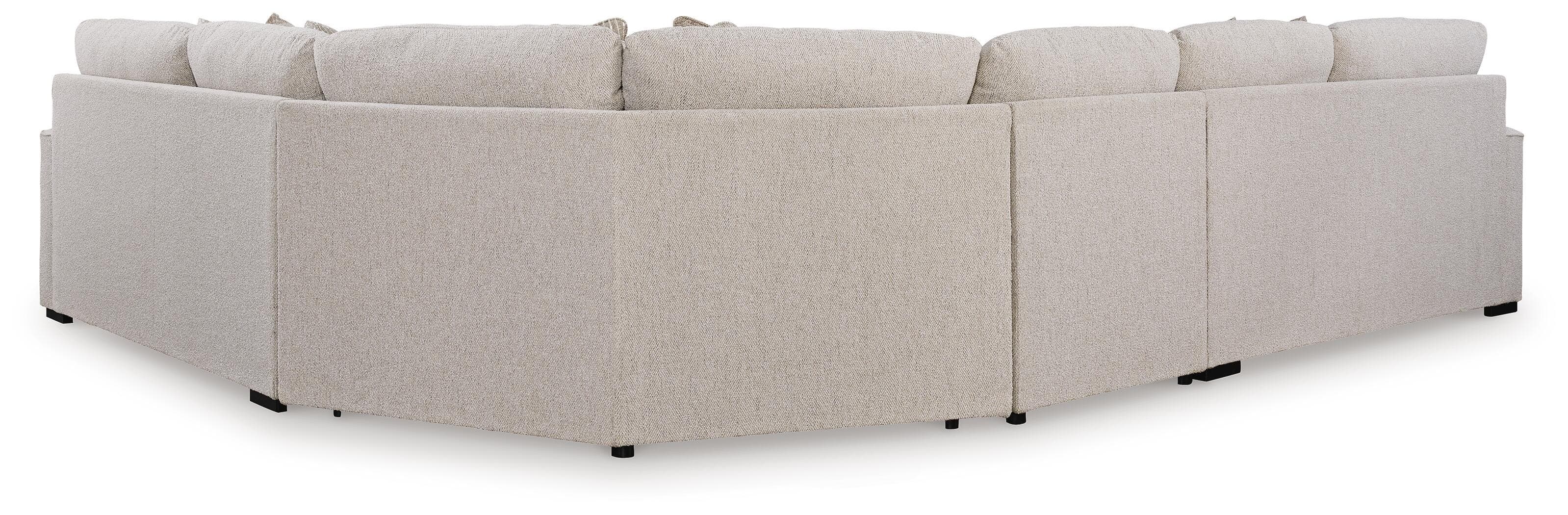 Ballyton 4-Piece Sectional — Brown/Beige — view 3