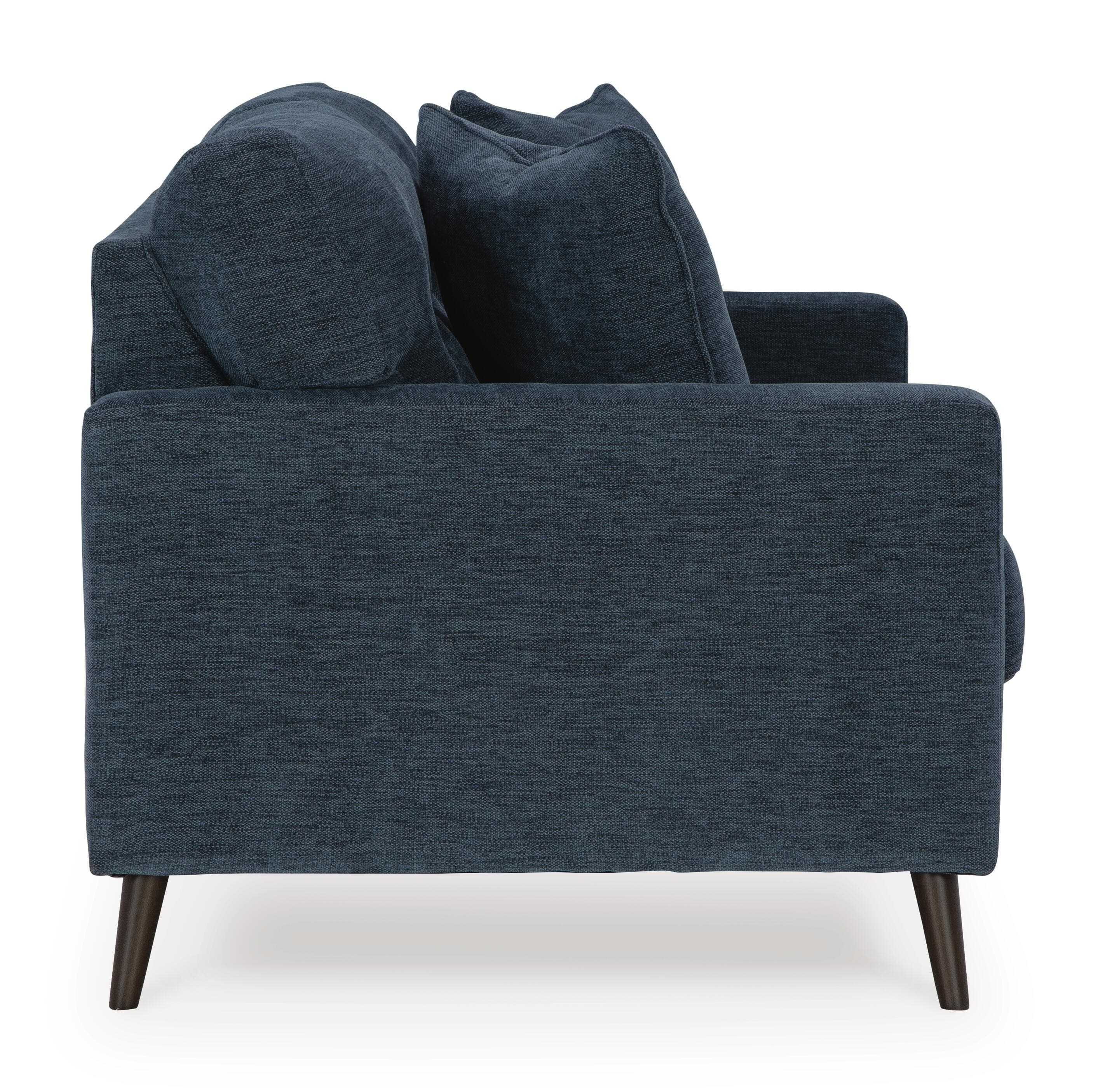 Bixler Loveseat — Blue — view 5