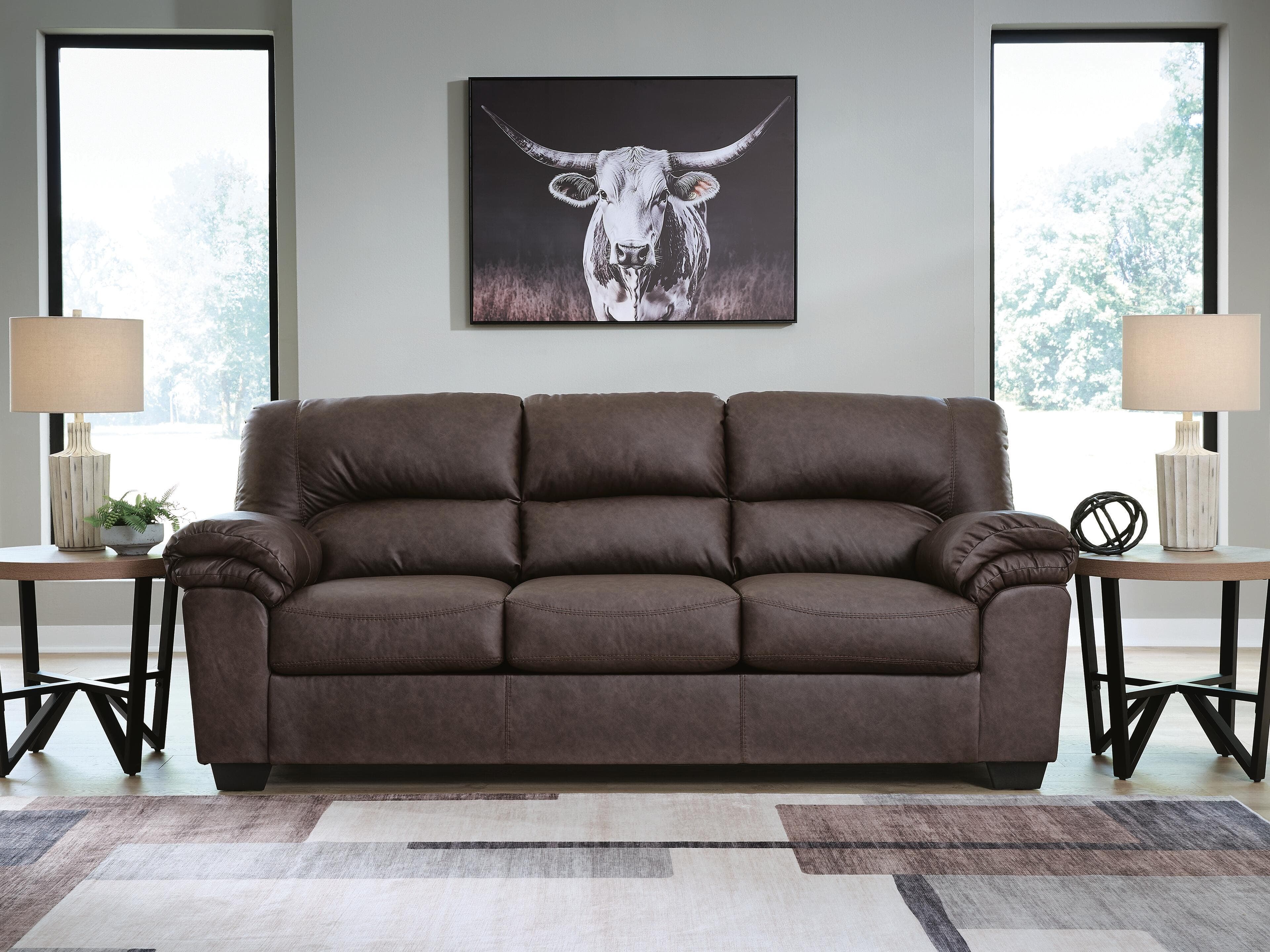 Whitlock Sofa — Brown/Beige — view 2