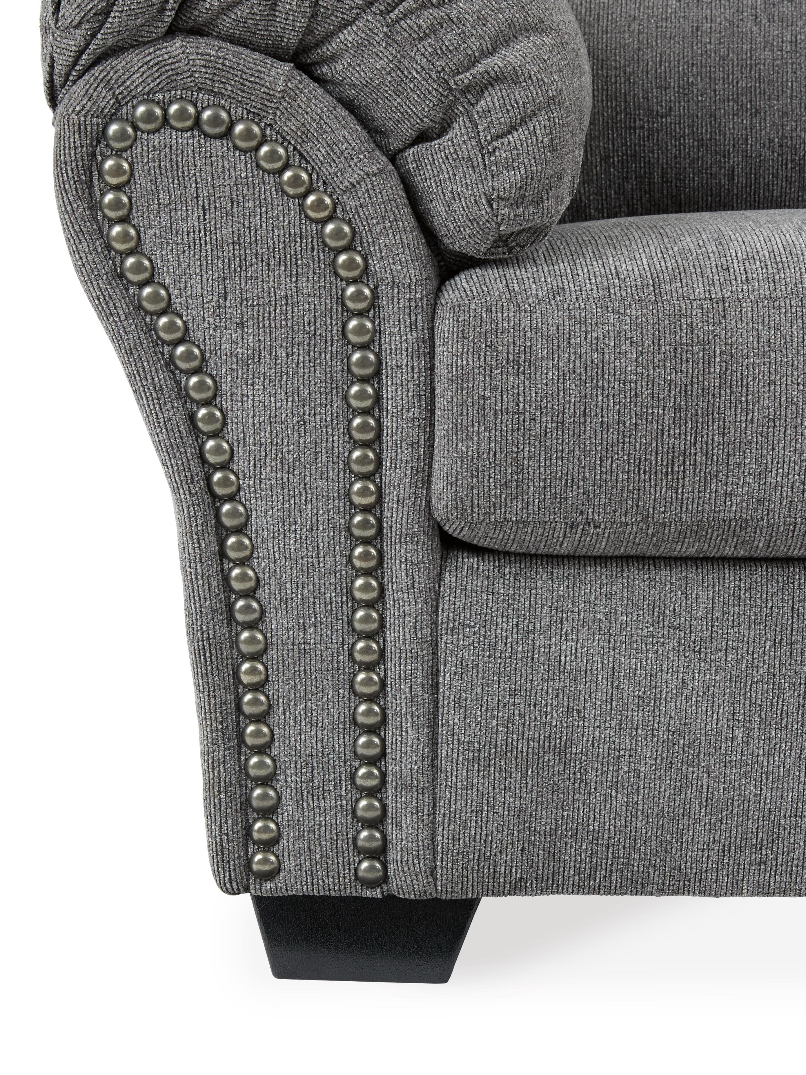 Allmaxx Loveseat — Black/Gray — view 7