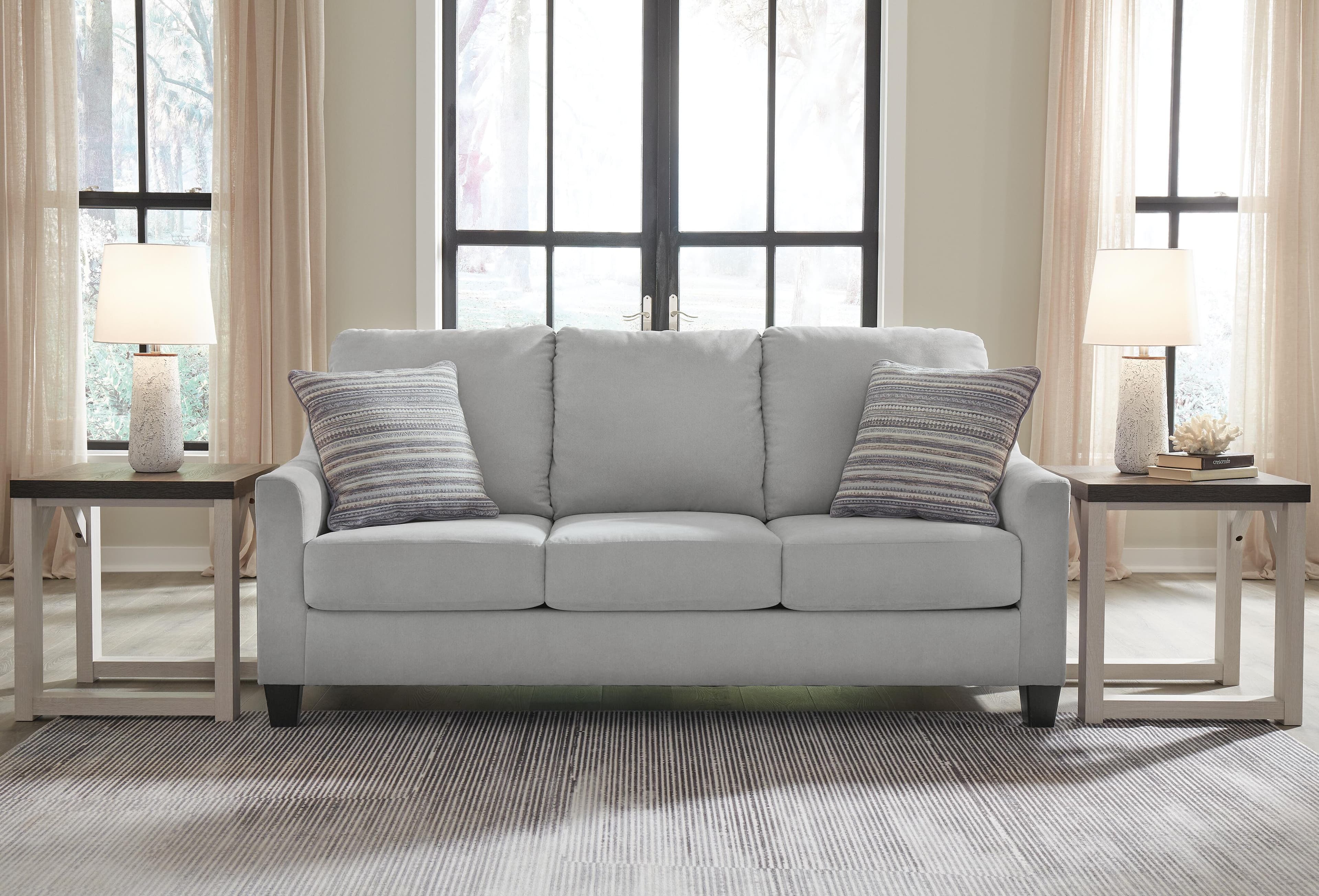 Adlai Queen Sofa Sleeper — Blue — view 6