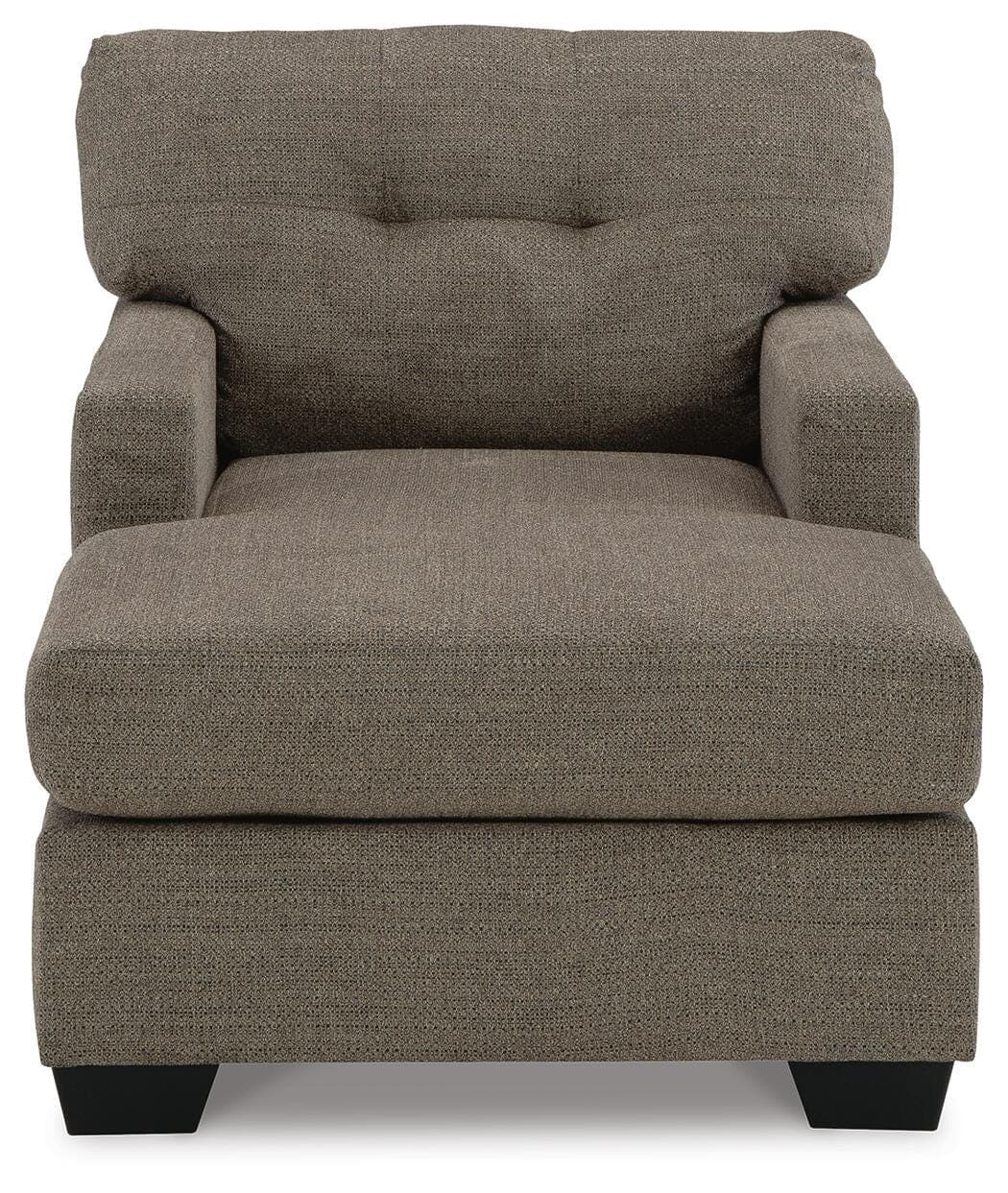 Mahoney Chaise — Brown/Beige — view 3
