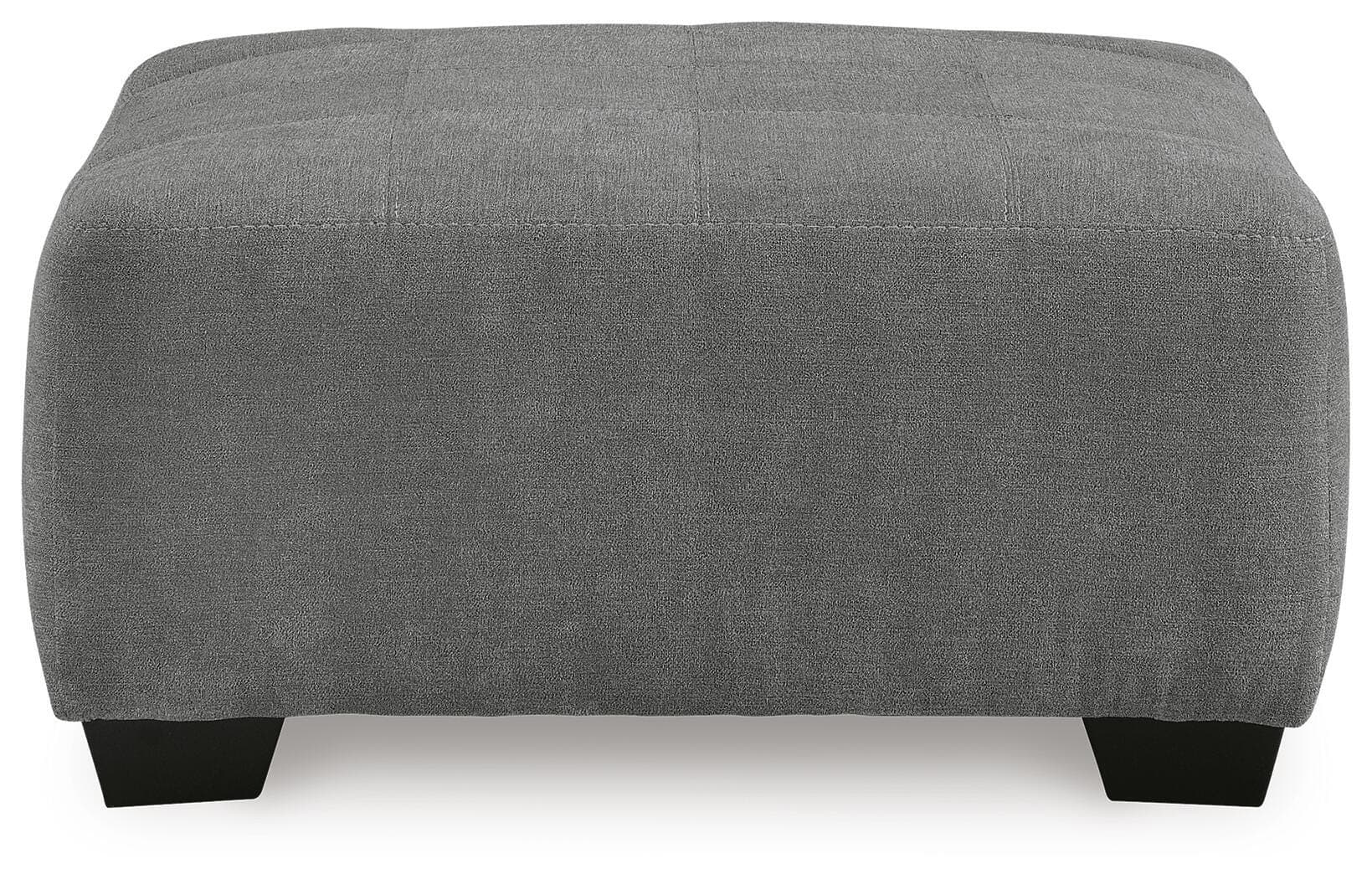 Birkdale Court Oversized Accent Ottoman — Black/Gray — view 3