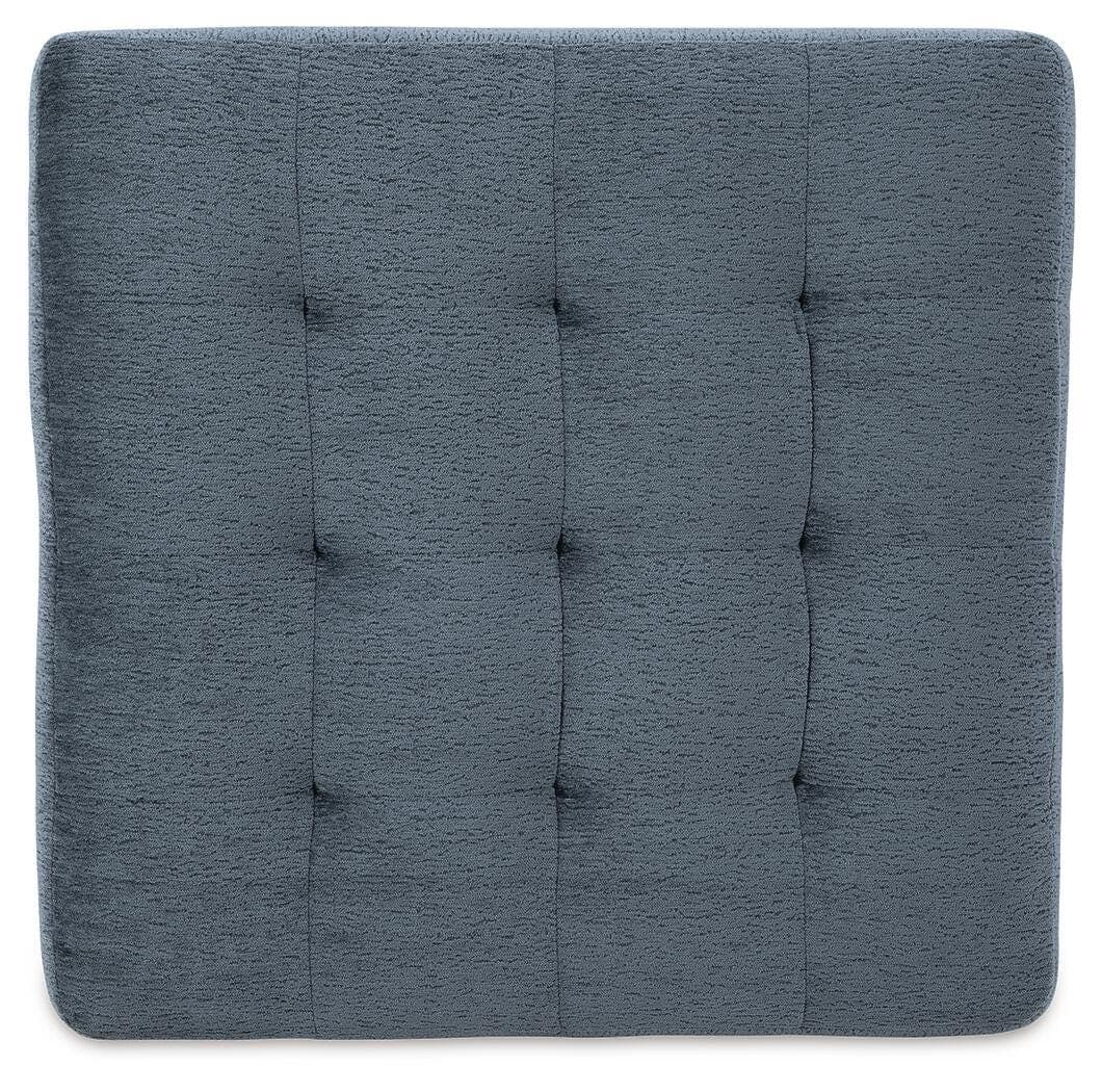 Maxon Place Oversized Accent Ottoman — Blue — view 4