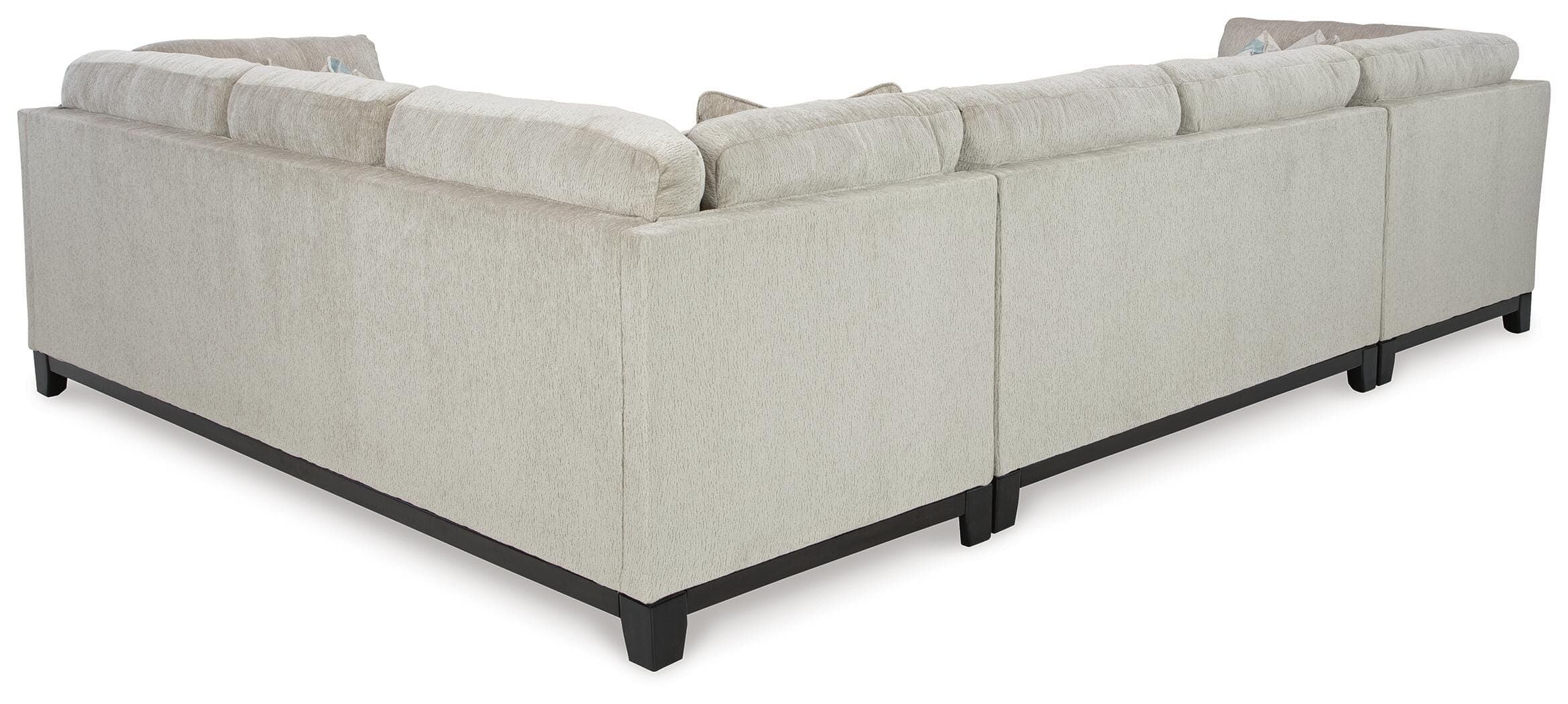 Maxon Place 3-Piece Sectional with Chaise — Black/Gray — view 3
