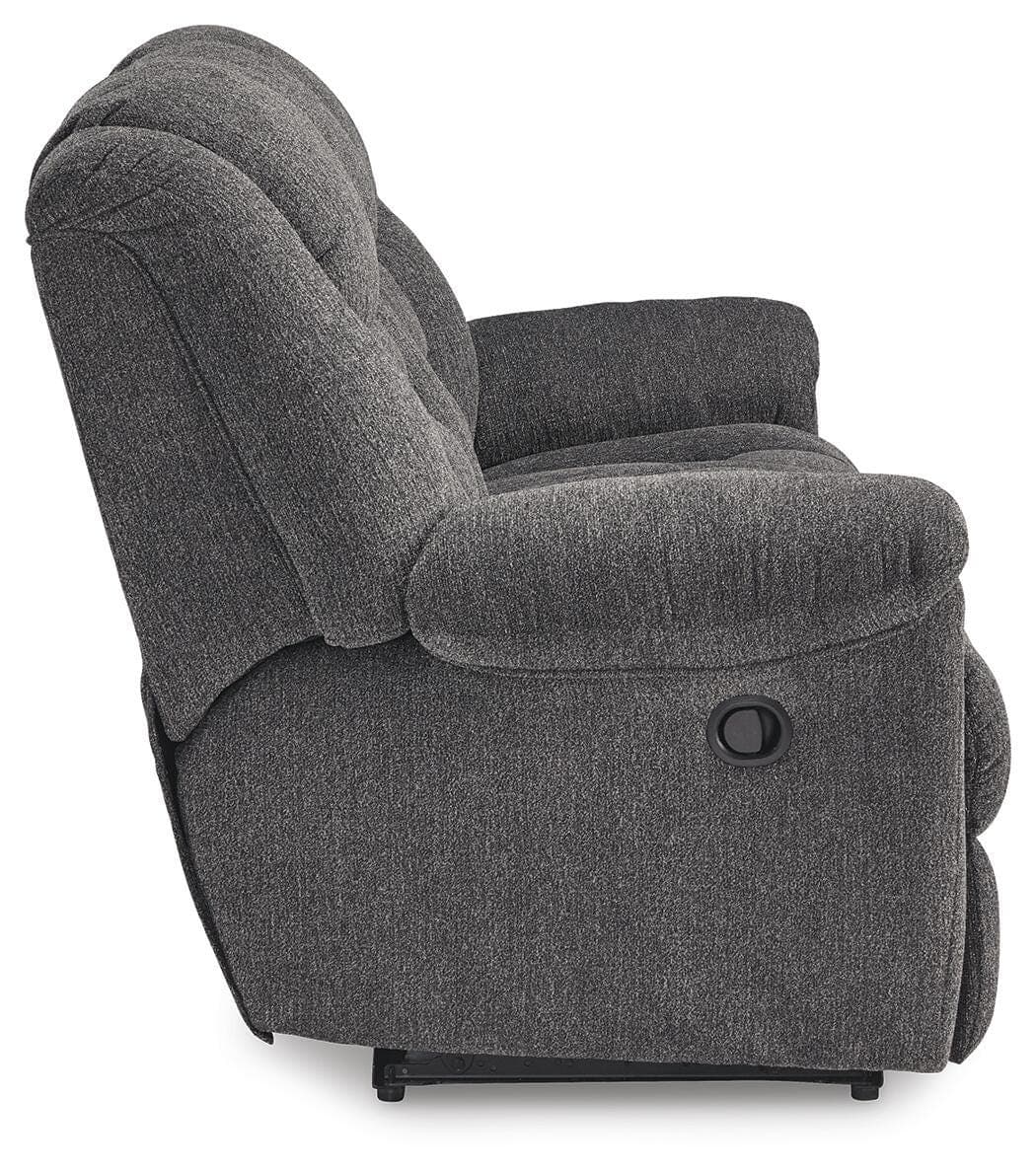 Foreside Reclining Sofa — Black/Gray — view 5