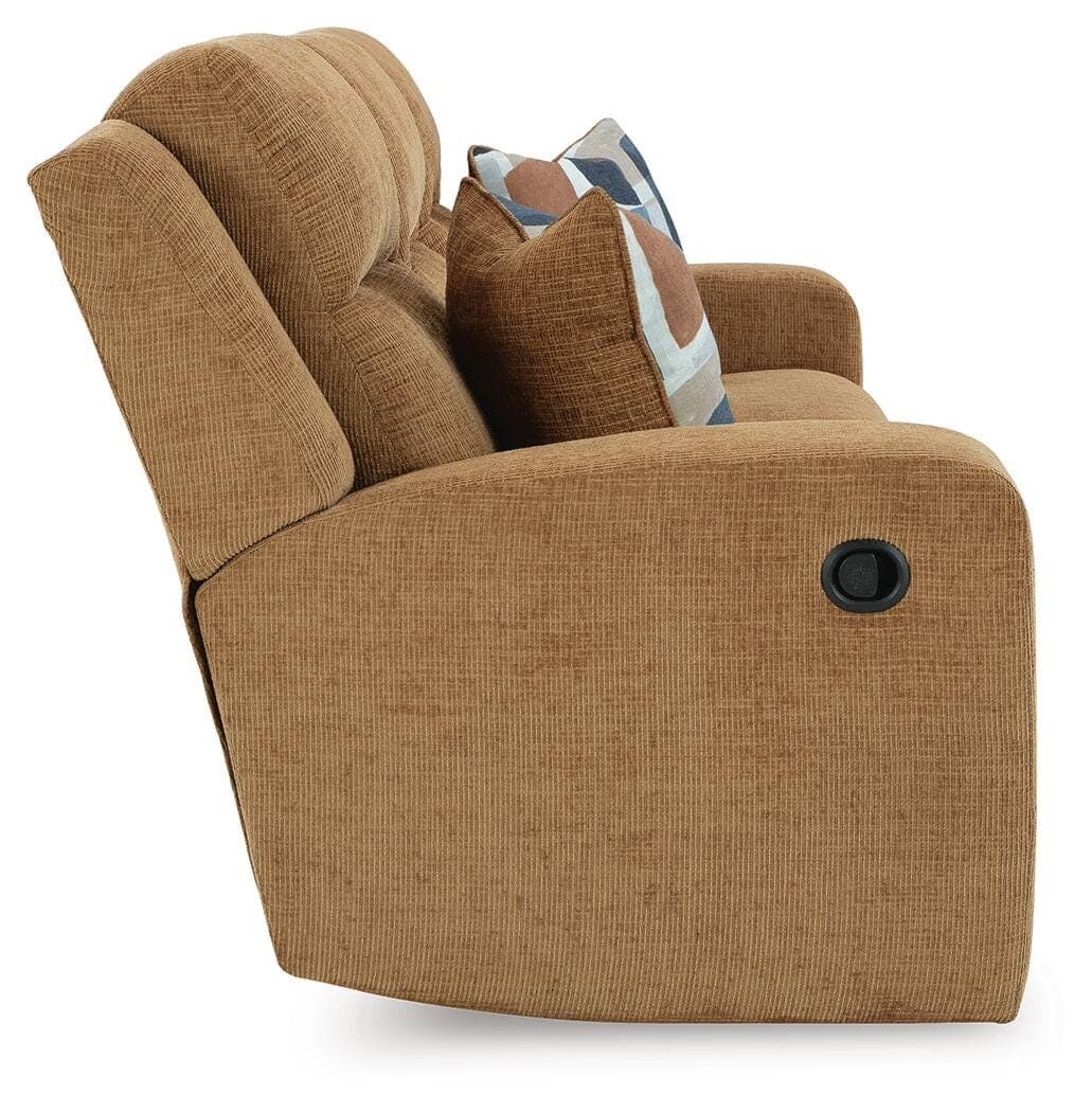 Kanlow Reclining Sofa — Yellow — view 5