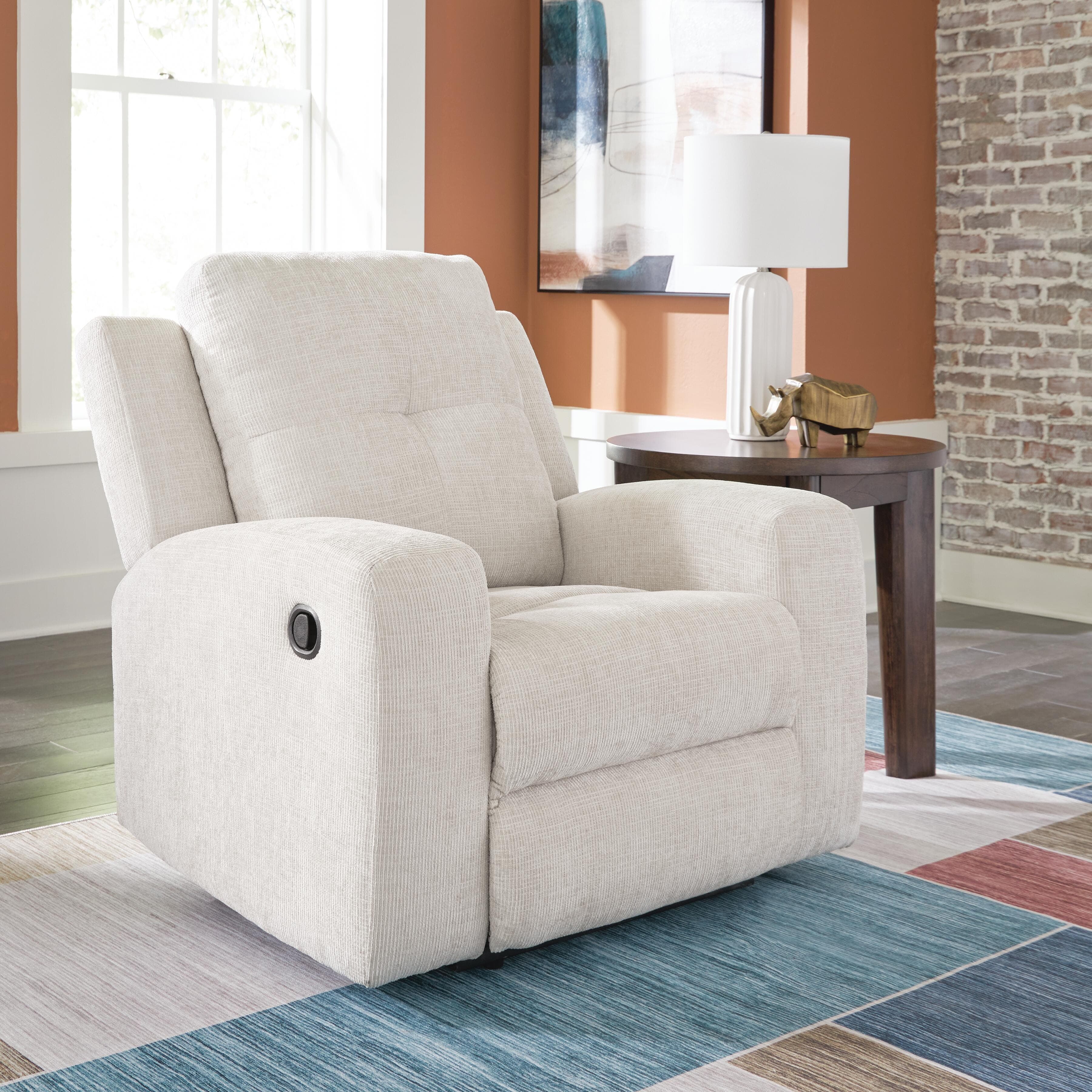 Danum Recliner — White — view 2