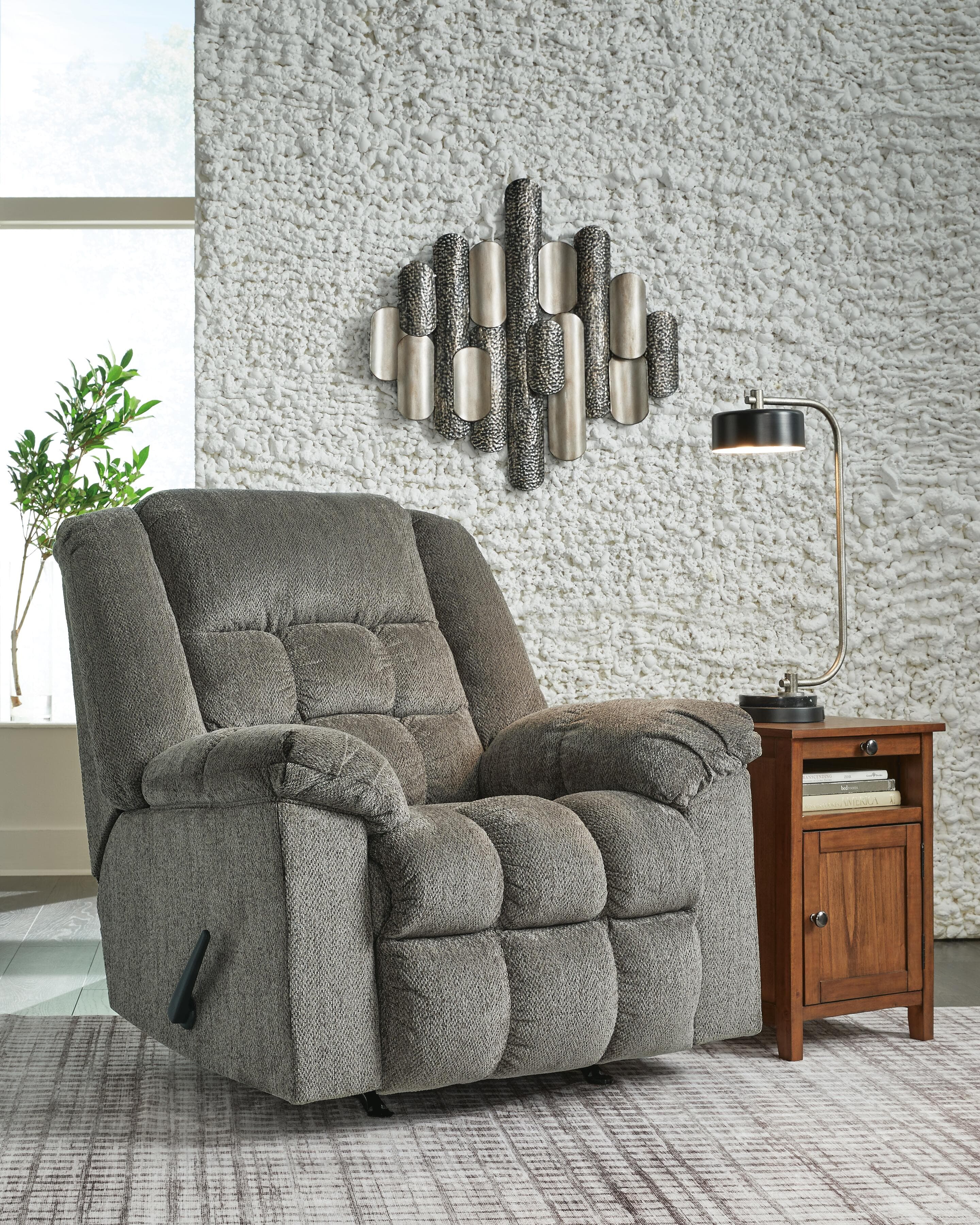 Kegler Recliner — Brown/Beige — view 2