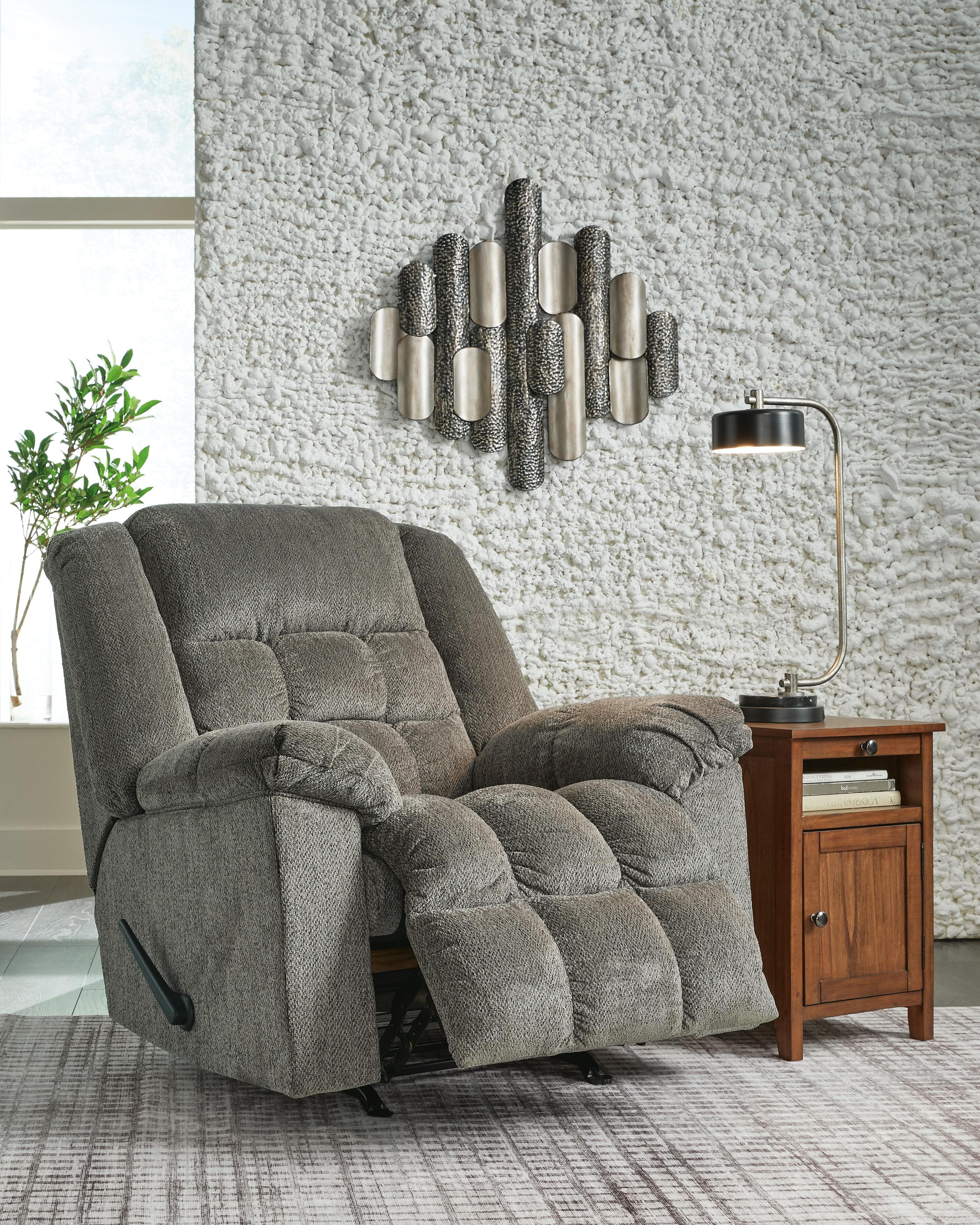 Kegler Recliner — Brown/Beige — view 7