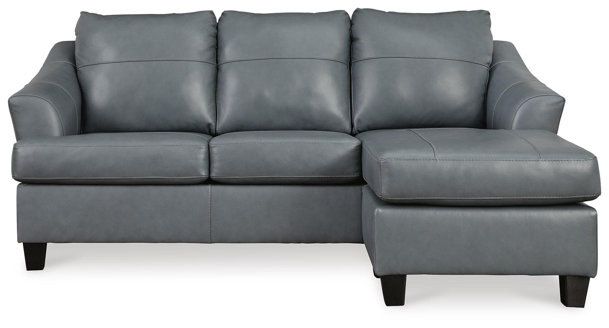 Genoa Sofa Chaise — Blue — view 3