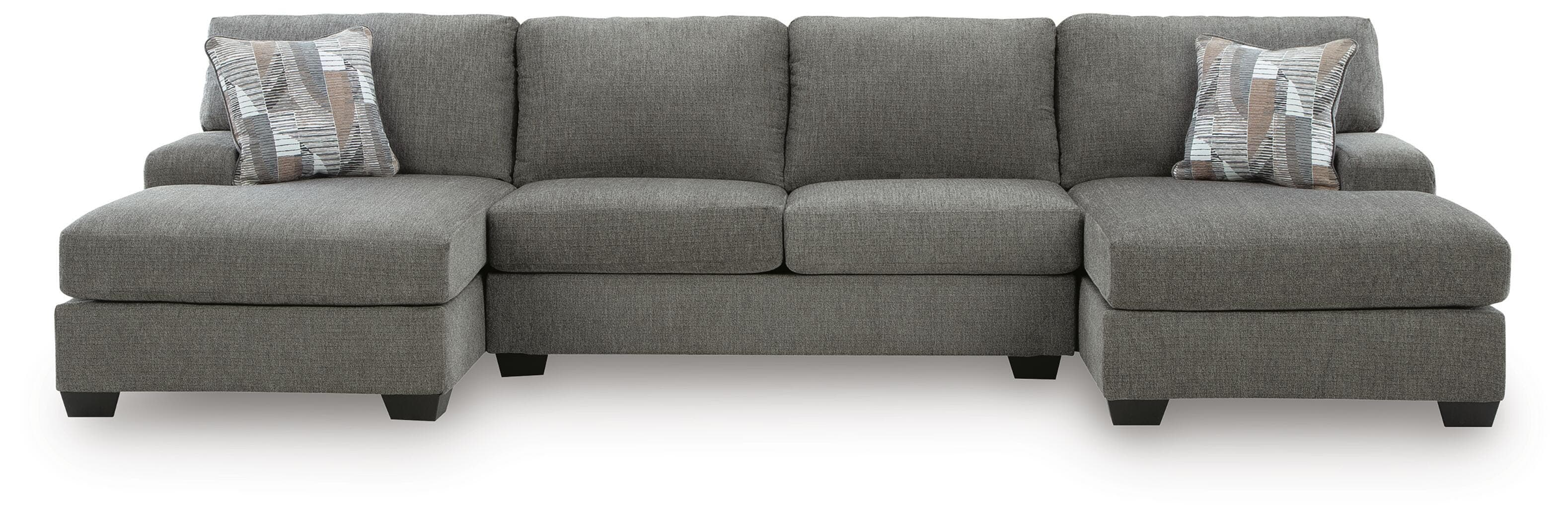 Newellen 3-Piece Sleeper Sectional with Double Chaise