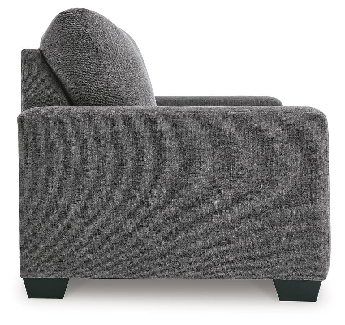 Rannis Twin Sofa Sleeper — Black/Gray — view 5