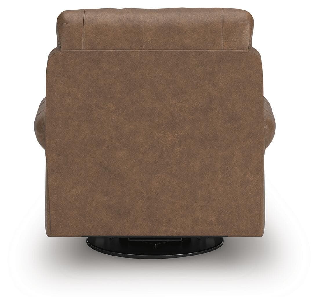 Shadsburne Swivel Glider Recliner — Brown/Beige — view 6