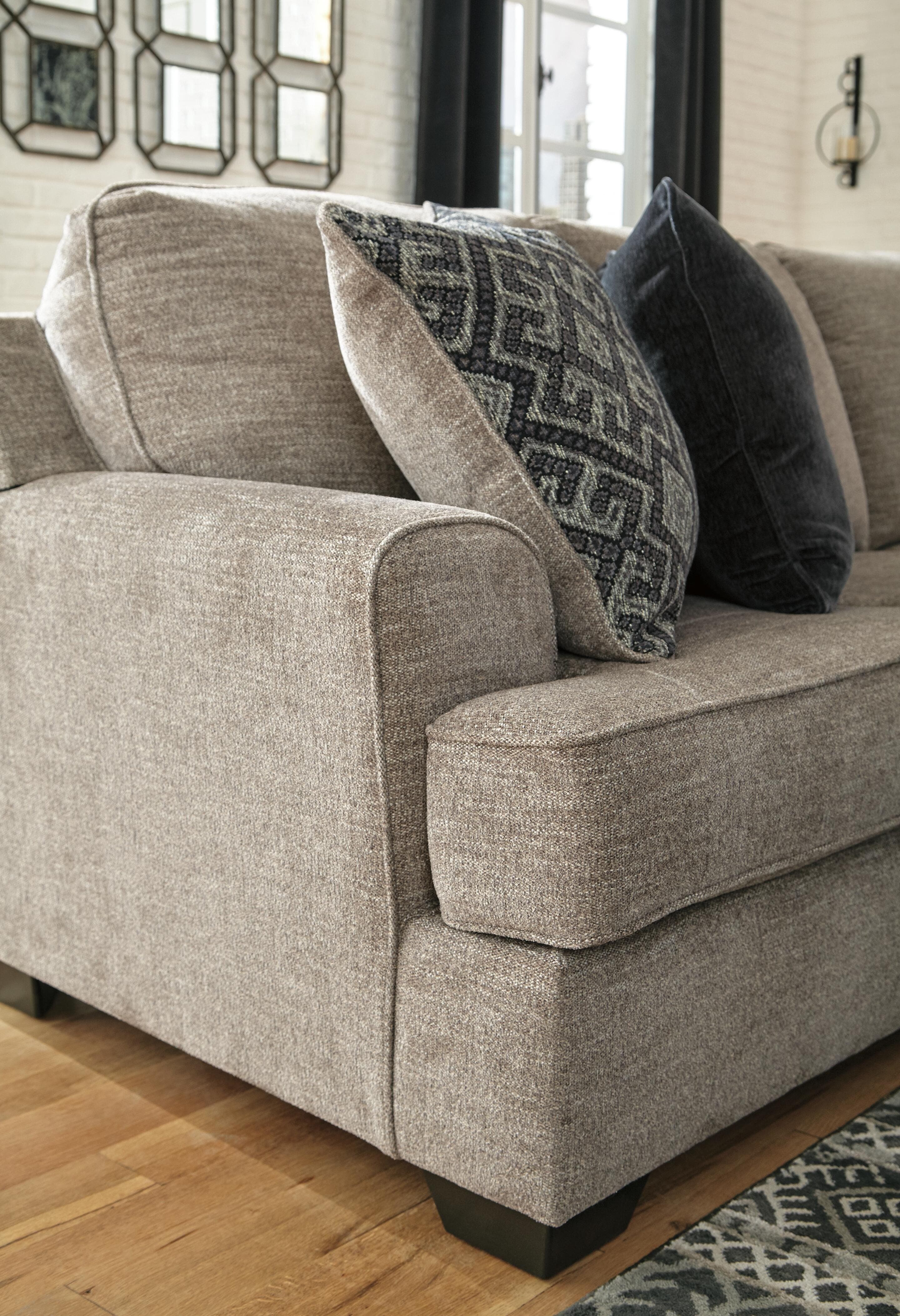 Bovarian 2-Piece Sectional — Black/Gray — view 2