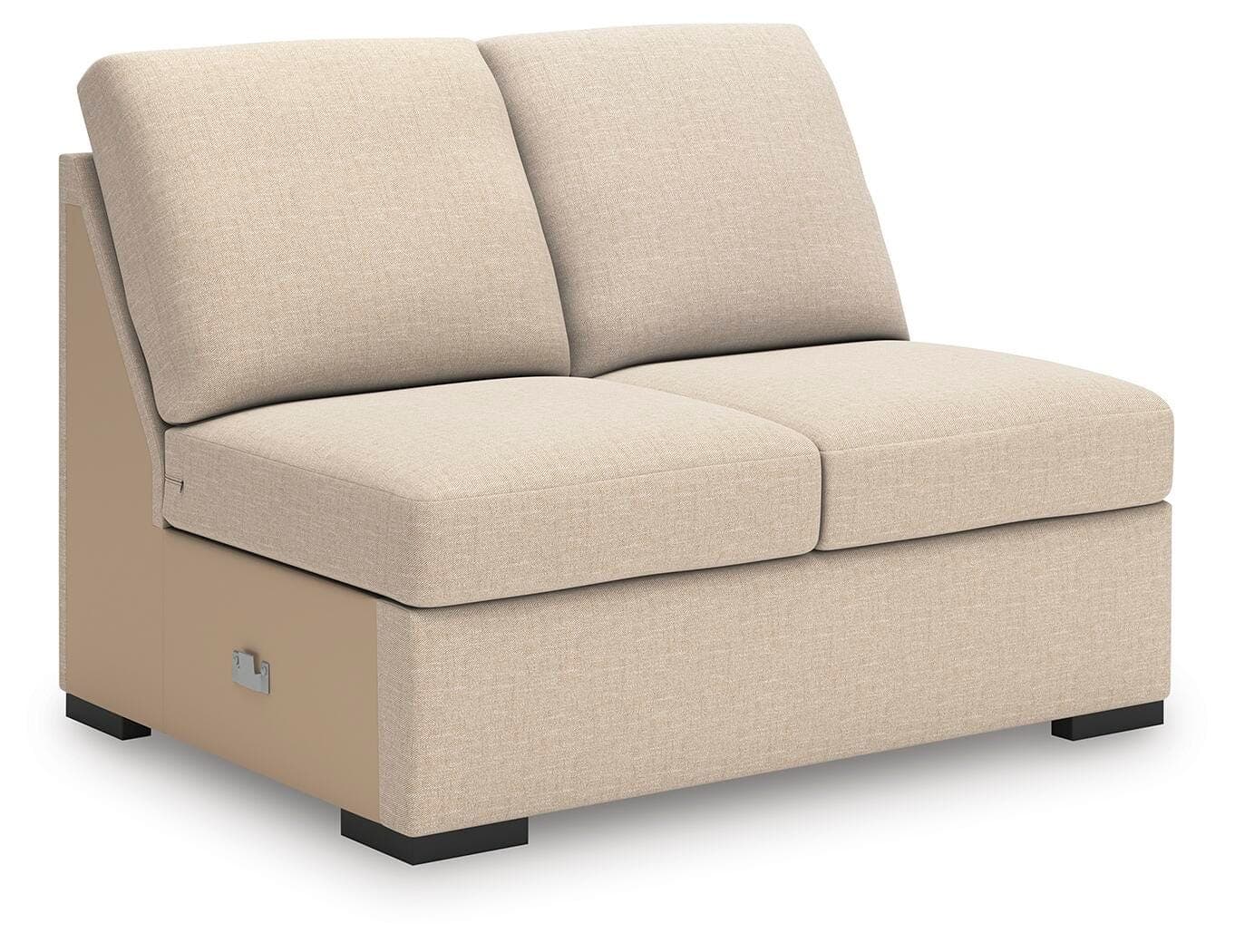 LadyMae 4-Piece Sectional with Chaise — Brown/Beige — view 4