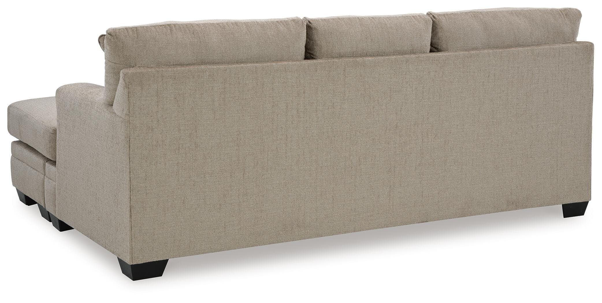 Stonemeade Sofa Chaise — Brown/Beige — view 6