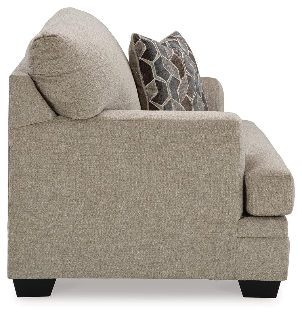 Stonemeade Oversized Chair — Brown/Beige — view 4