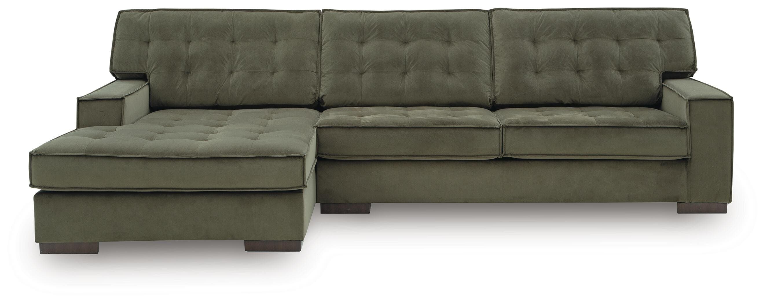 Chalcombe 2-Piece Sectional with Chaise — Green — view 3