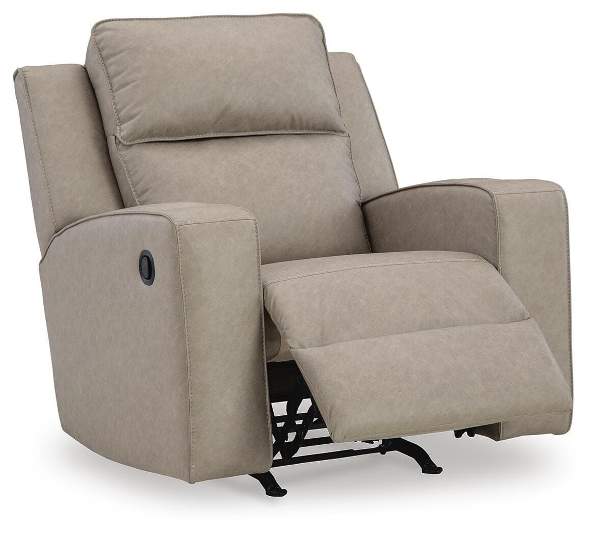 Lavenhorne Recliner — Black/Gray — view 3