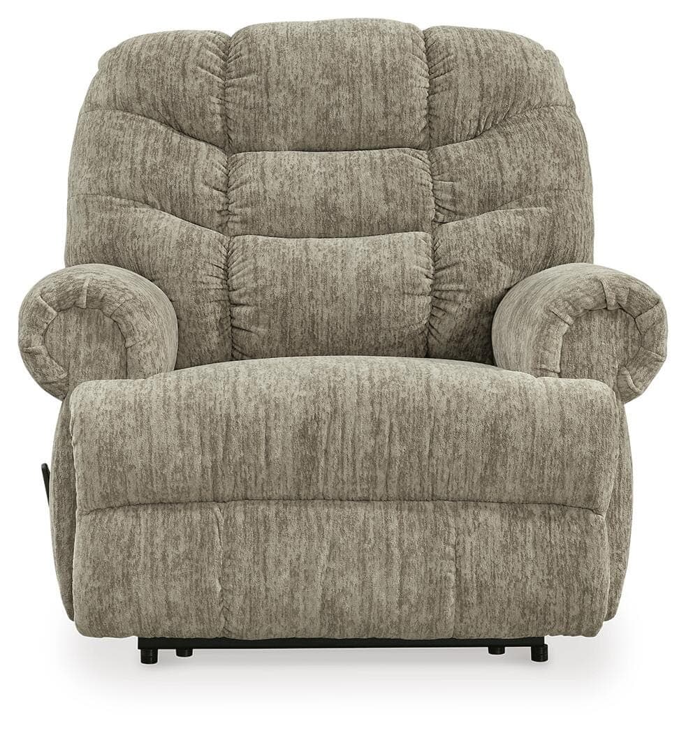 Movie Man Recliner — Brown/Beige — view 4