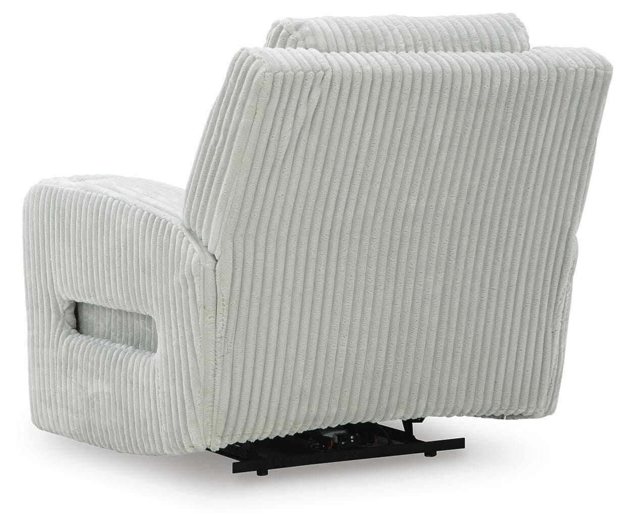 TwinBrooke Power Recliner — Black/Gray — view 6