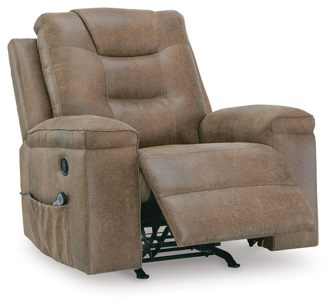 Windstade Recliner — Brown/Beige — view 3