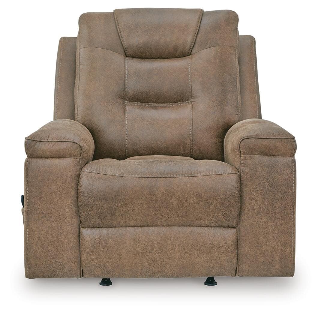 Windstade Recliner — Brown/Beige — view 4