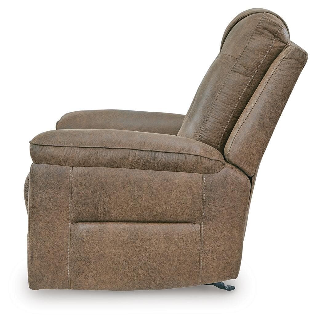 Windstade Recliner — Brown/Beige — view 7