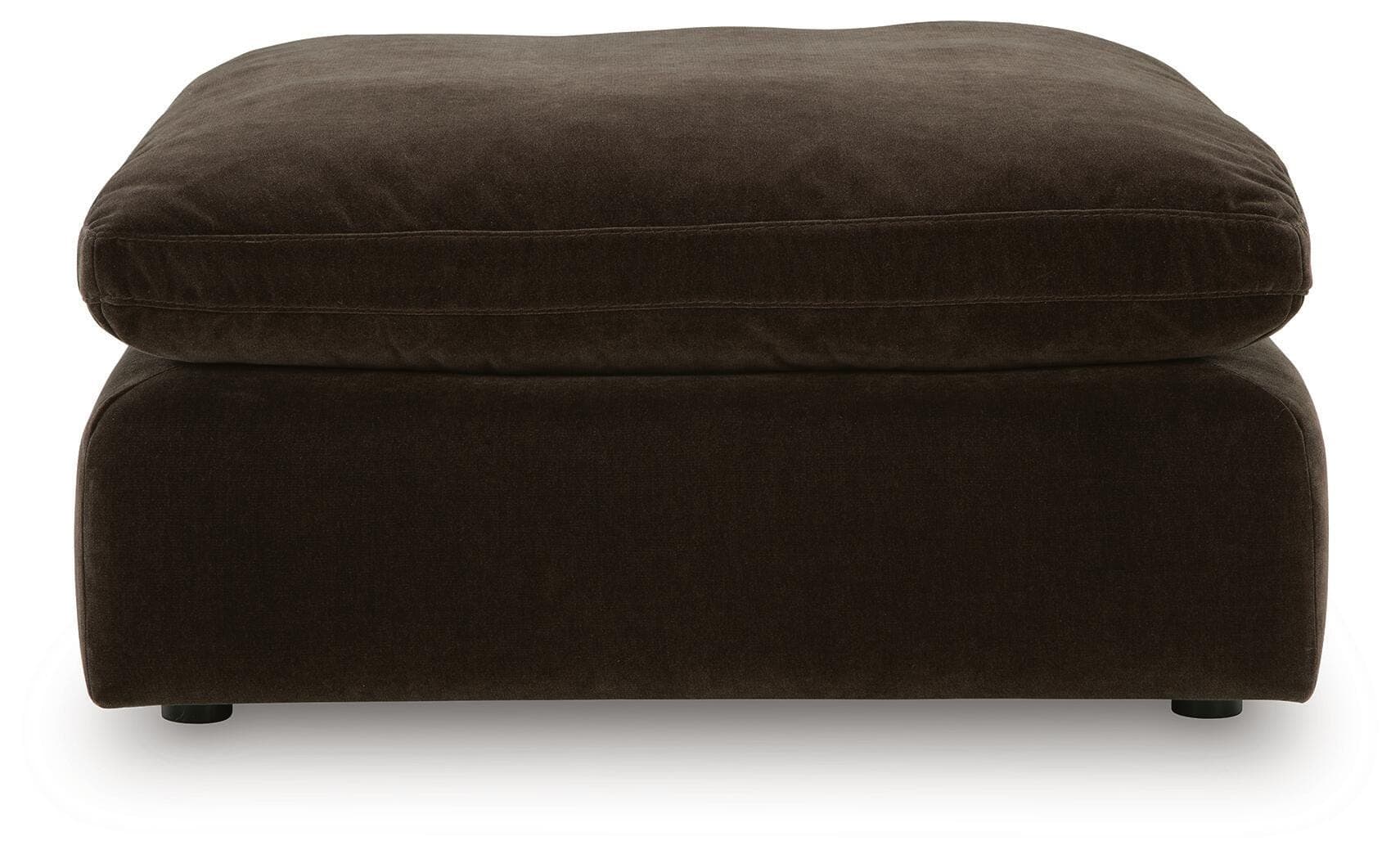 Maxton Heights Oversized Accent Ottoman — Black/Gray — view 3