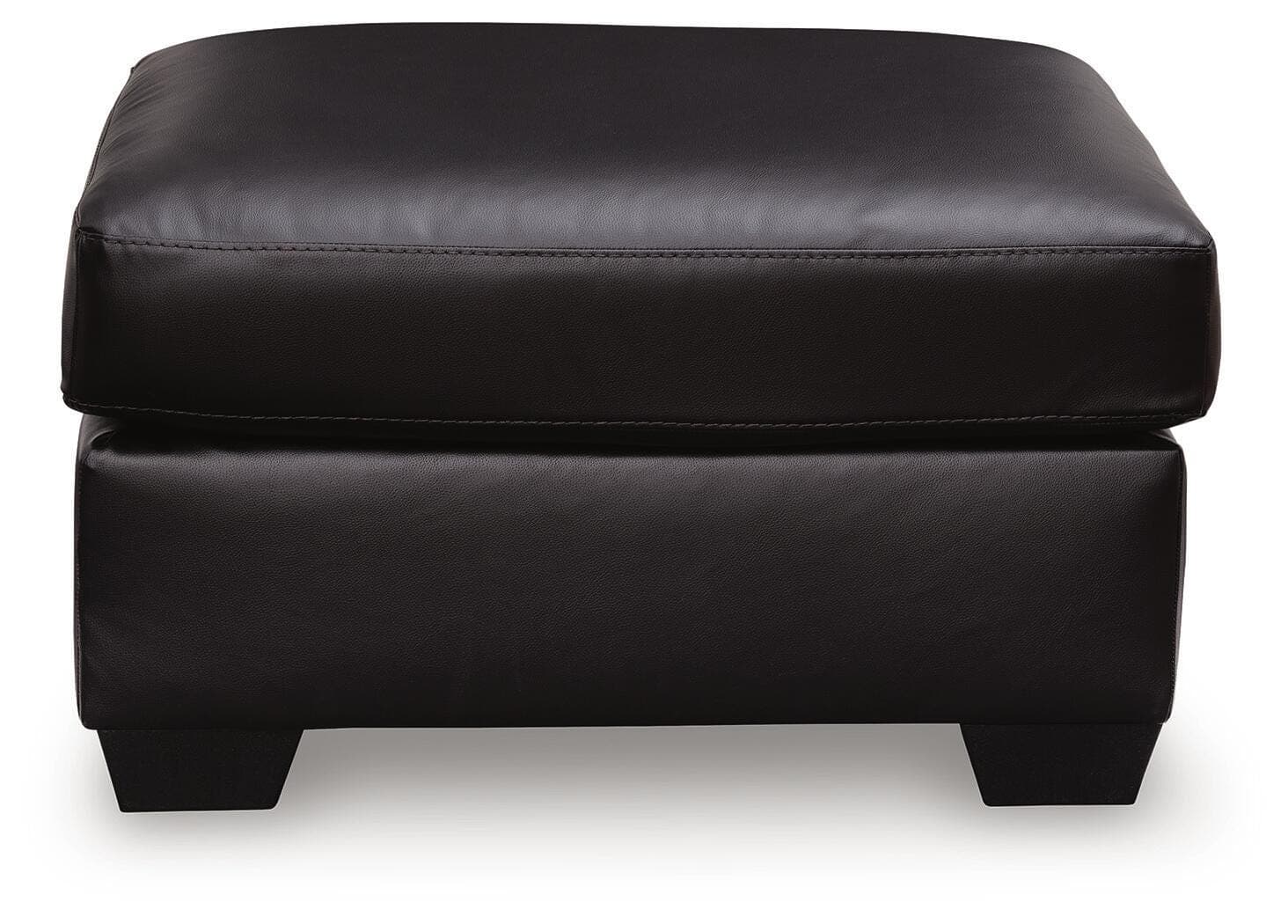 Gavello Ottoman — Black/Gray — view 3