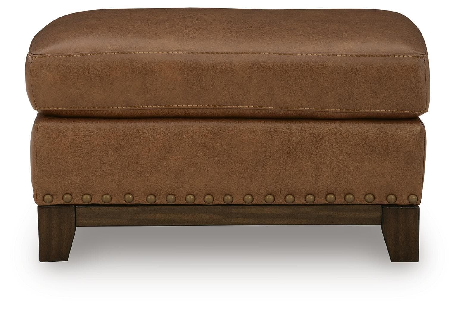 Gambellara Ottoman — Brown/Beige — view 3