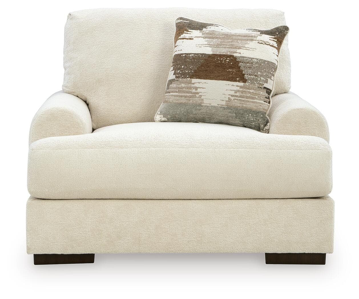 Nolenburg Oversized Chair — Brown/Beige — view 3