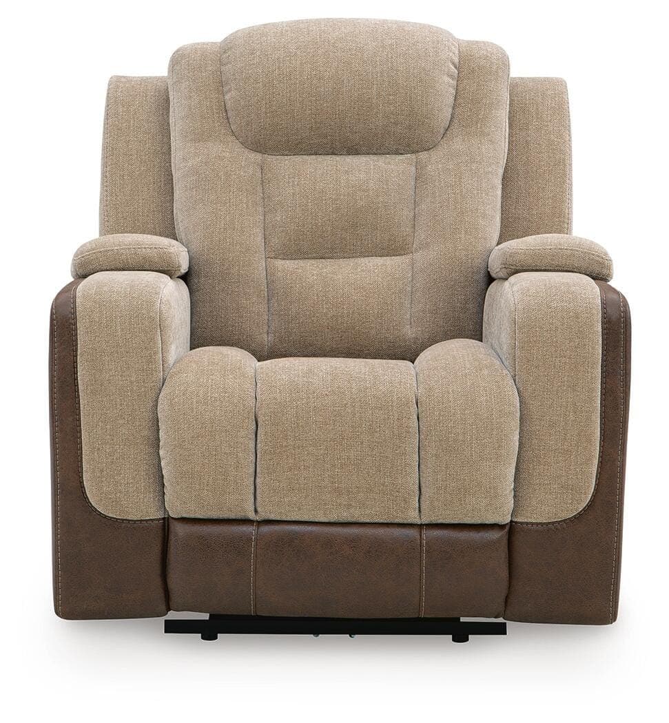 Ultimax Power Recliner — Brown/Beige — view 4