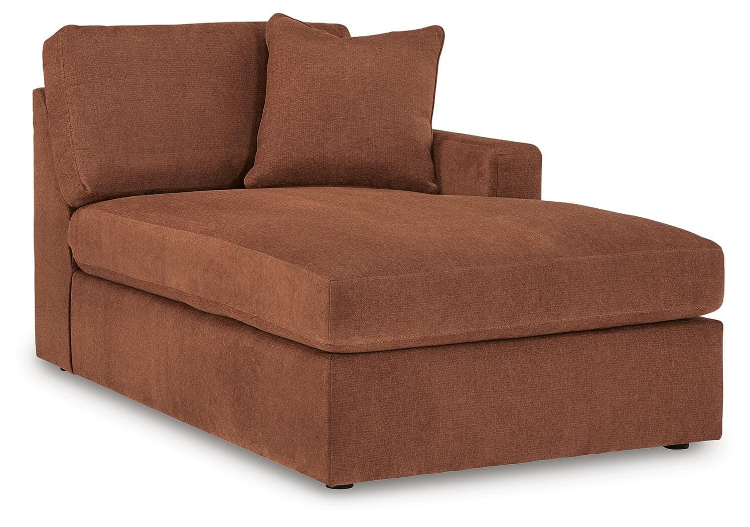 Modmax 3-Piece Sectional with Chaise — Orange — view 4