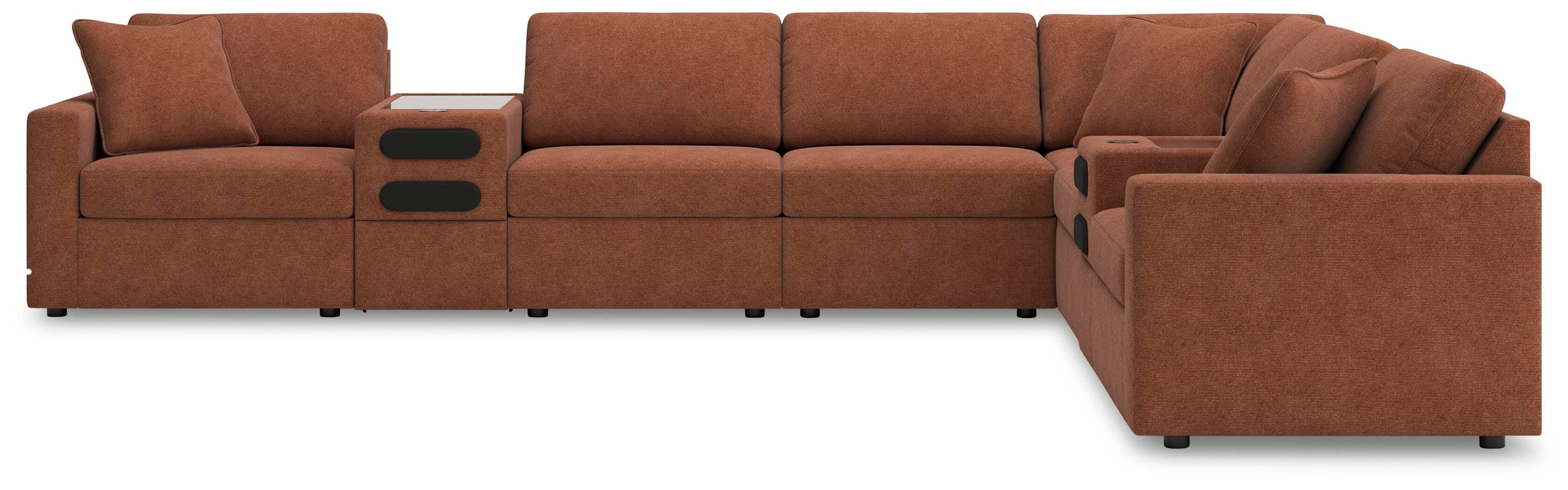Modmax 8-Piece Sectional — Orange — view 2