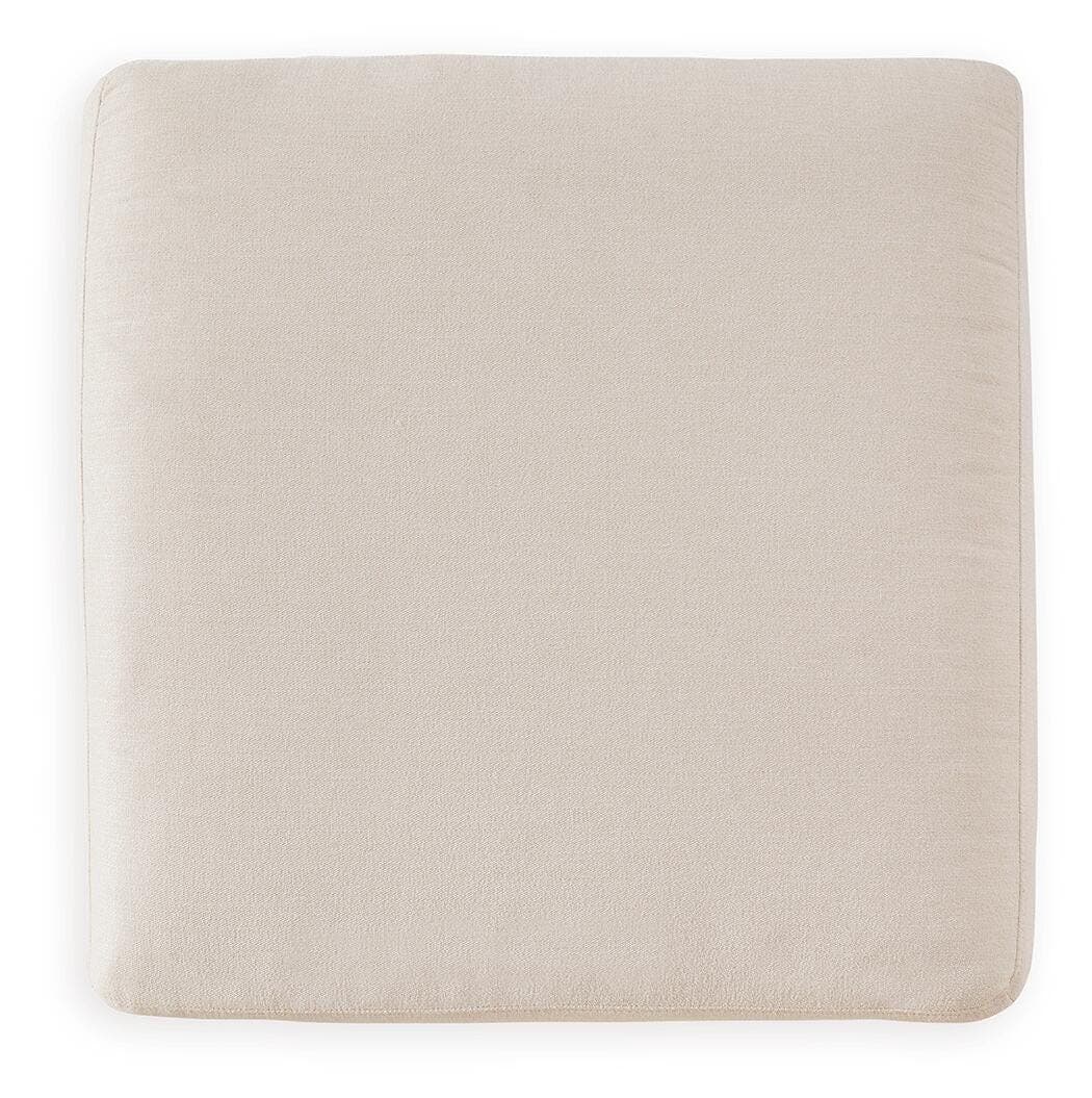 Modmax Oversized Accent Ottoman — White — view 4