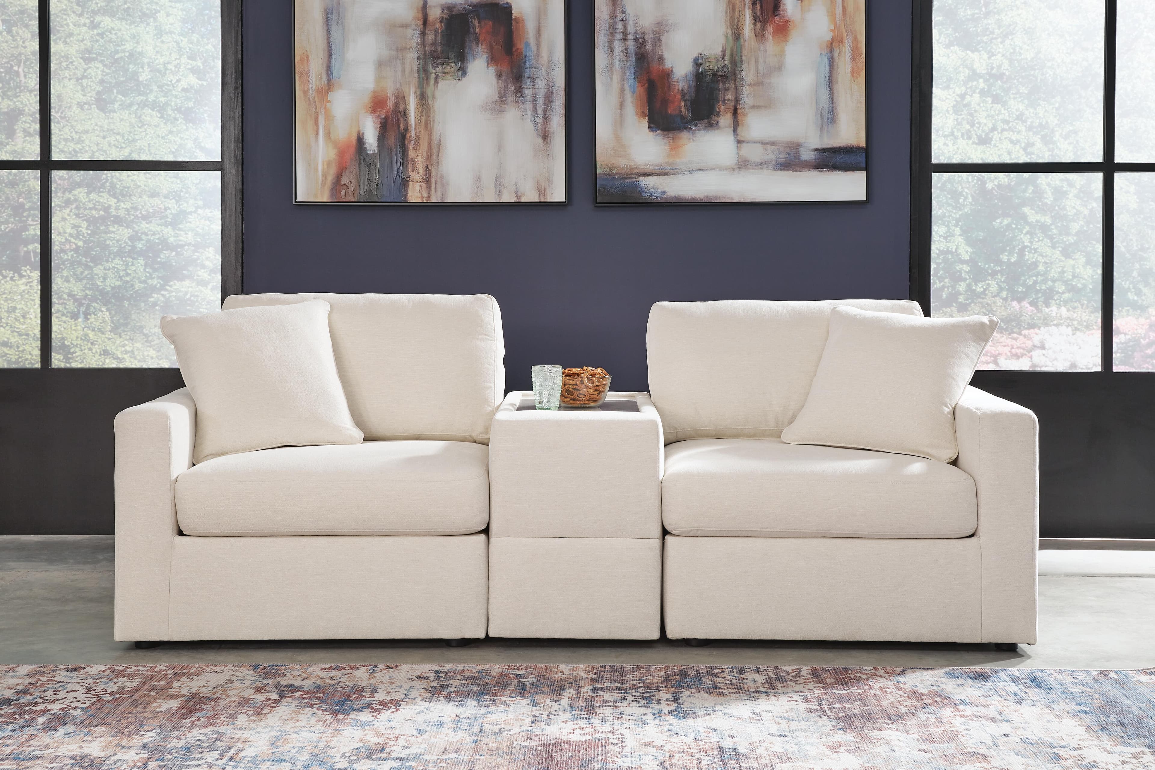 Modmax 3-Piece Sectional — White — view 2