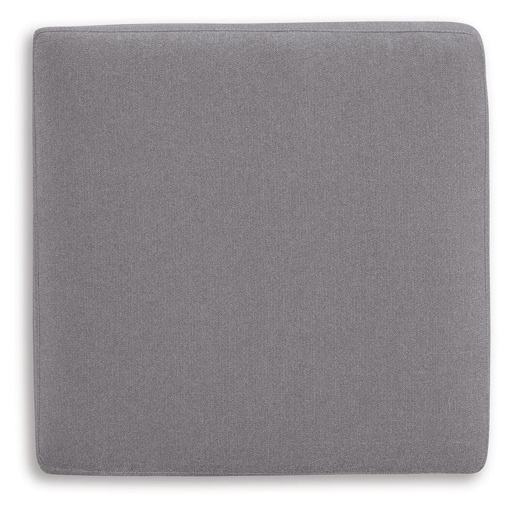 Modmax Oversized Accent Ottoman — Black/Gray — view 4