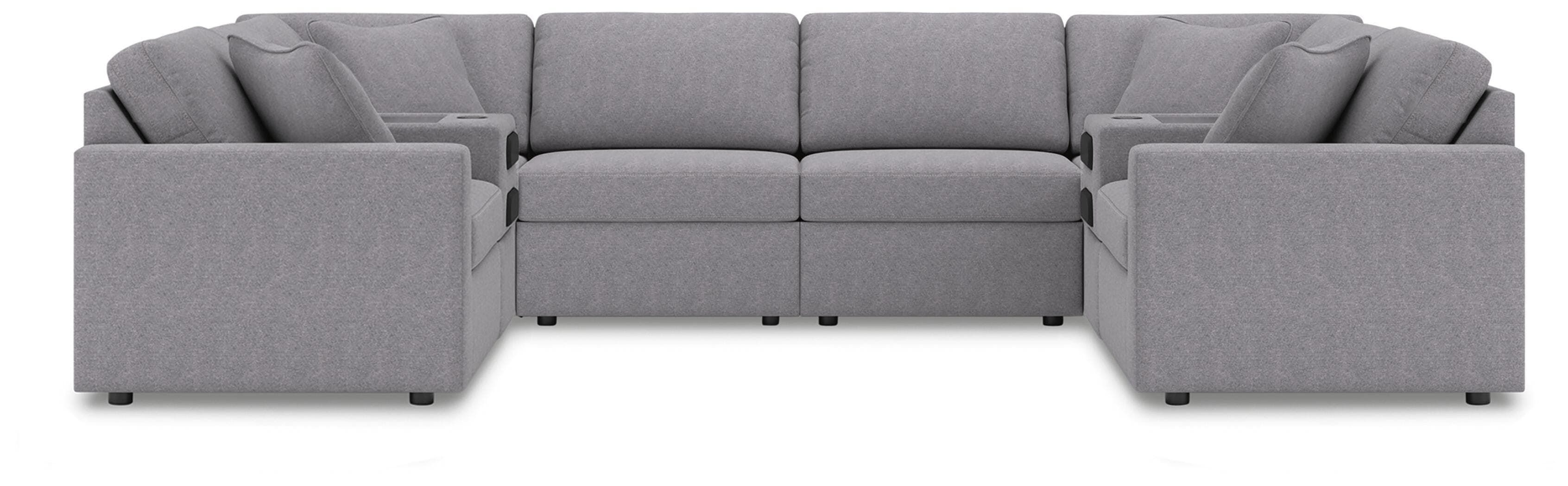 Modmax 8-Piece Sectional — Granite — Middletown Furniture, Middletown OH