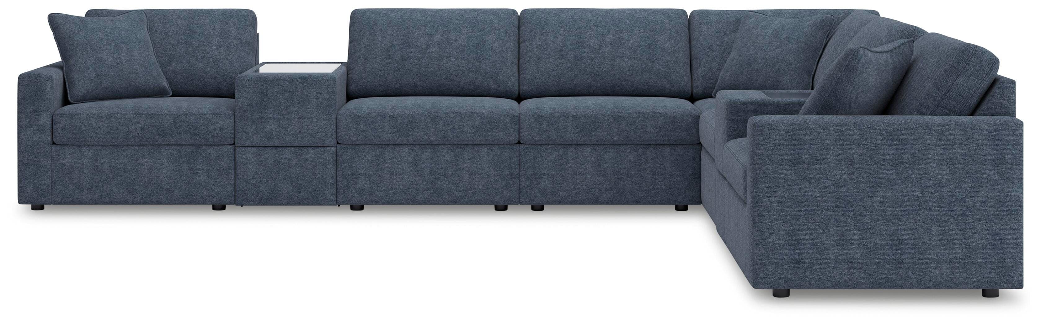 Modmax 8-Piece Sectional — Blue — view 3
