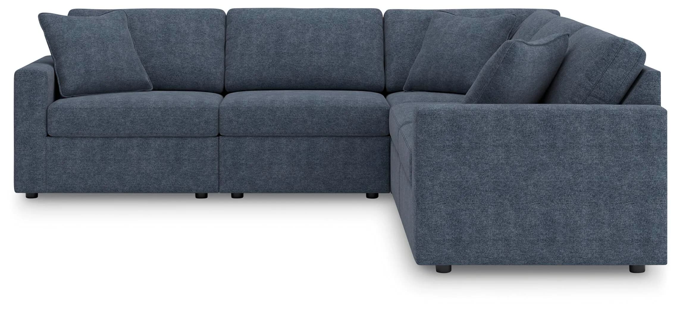 Modmax 5-Piece Sectional — Blue — view 3