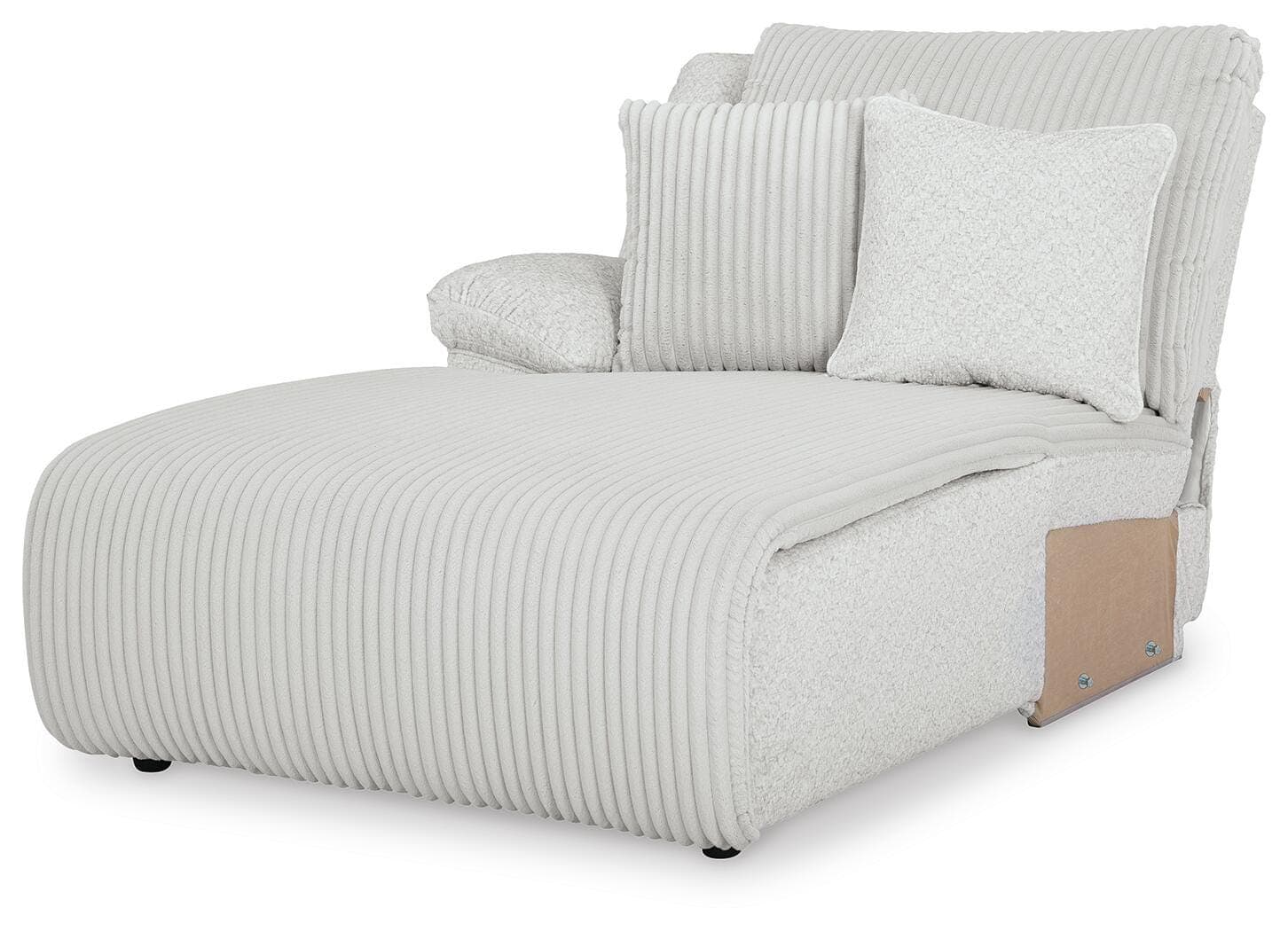 Top Tier 4-Piece Reclining Sectional with Chaise — Alloy — view 3