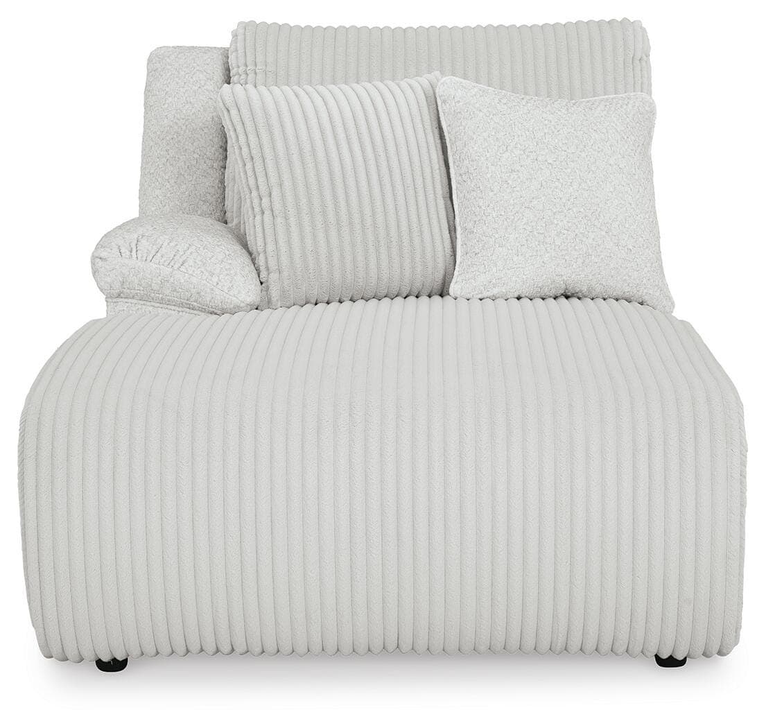 Top Tier 4-Piece Reclining Sectional with Chaise — Alloy — view 2