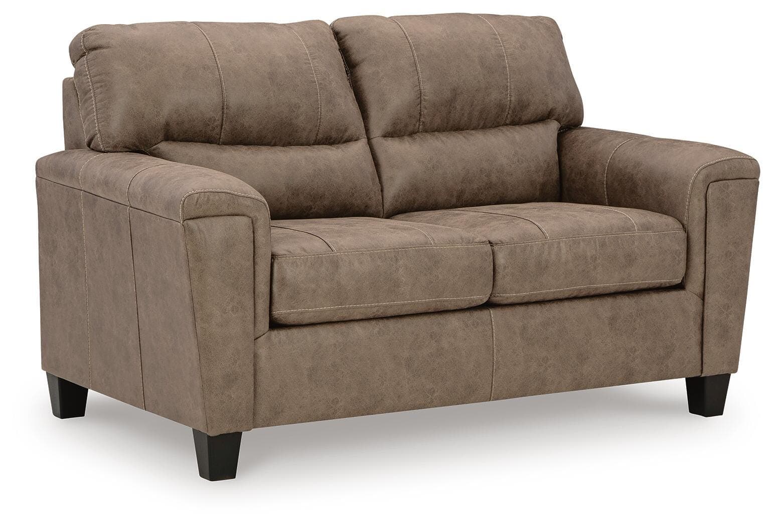 Navi Loveseat — Black/Gray — view 3