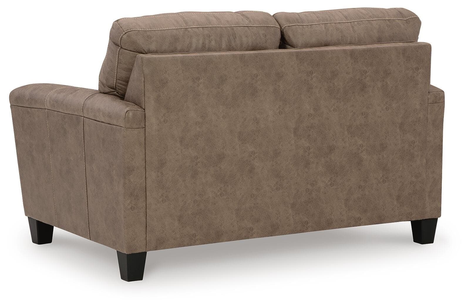 Navi Loveseat — Black/Gray — view 4