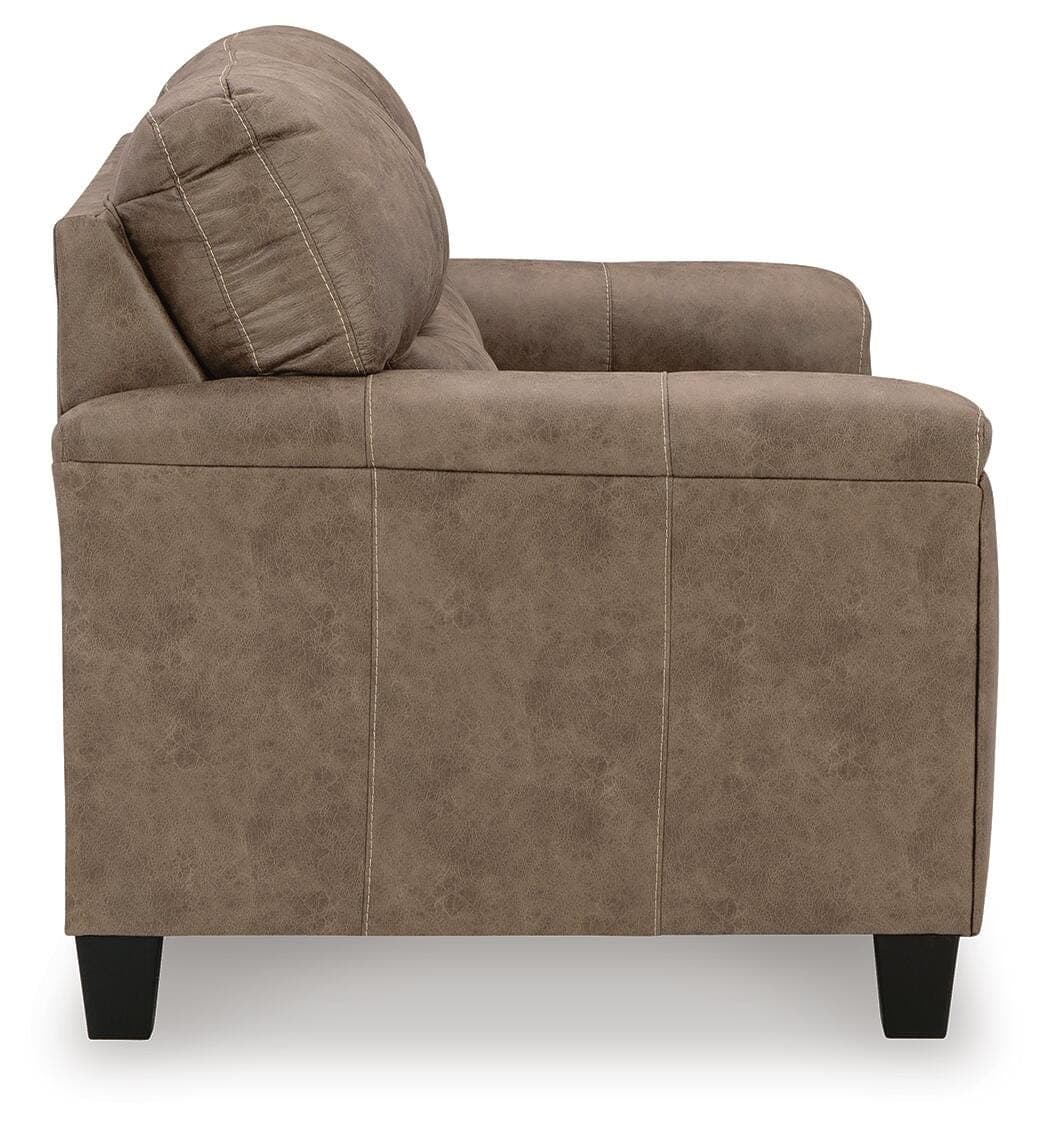 Navi Loveseat — Black/Gray — view 5